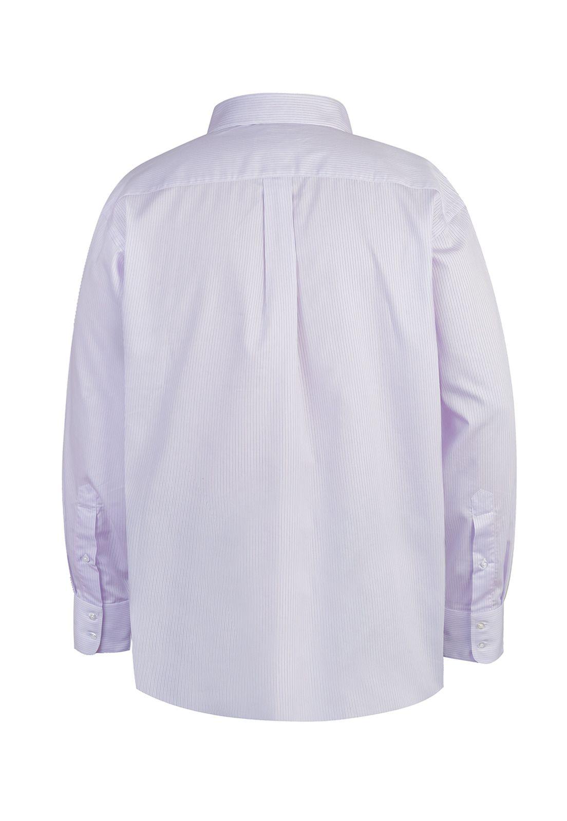 Camisa EasyIron Hombre Cuello Italiano Rosado-4