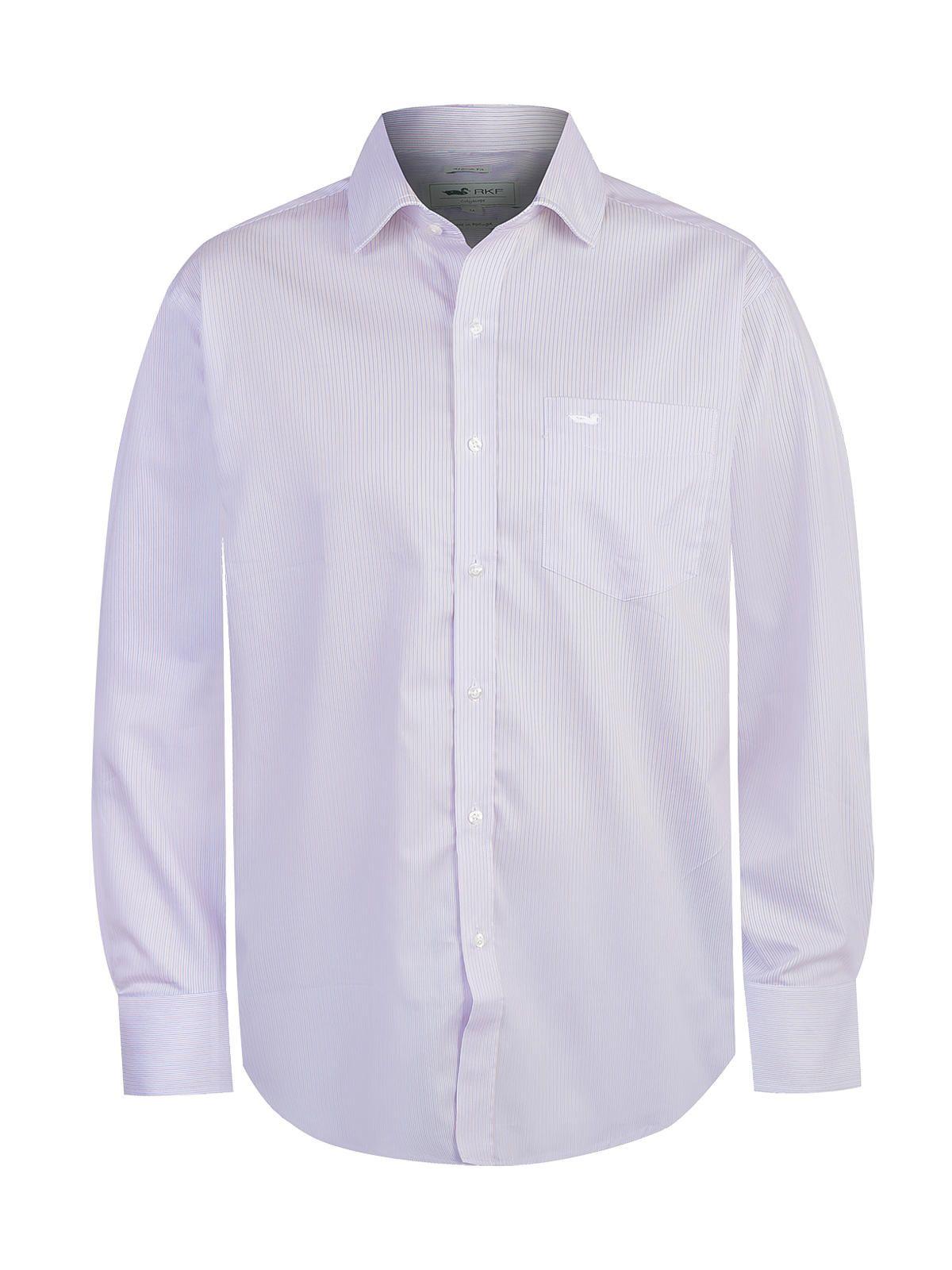 Camisa EasyIron Hombre Cuello Italiano Rosado-1