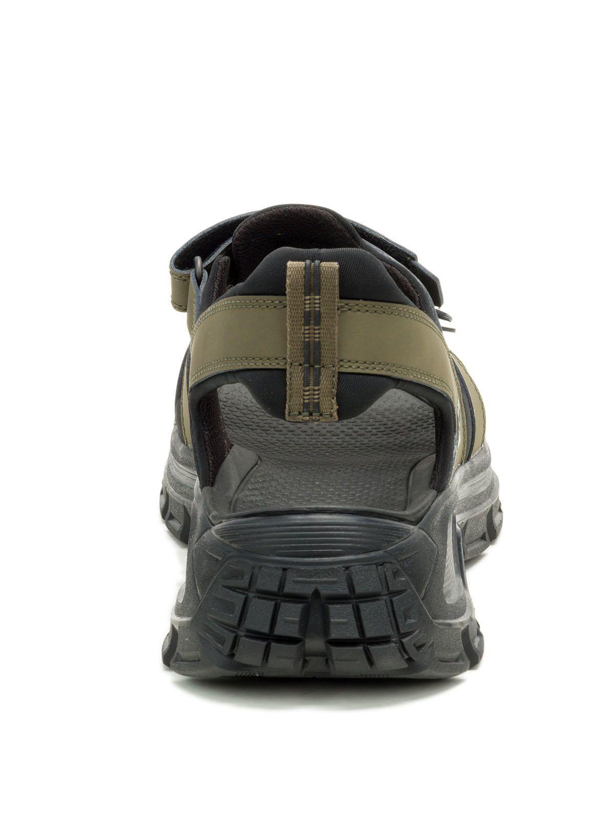 Sandalia Hombre Cuero Criterion Oliva-5