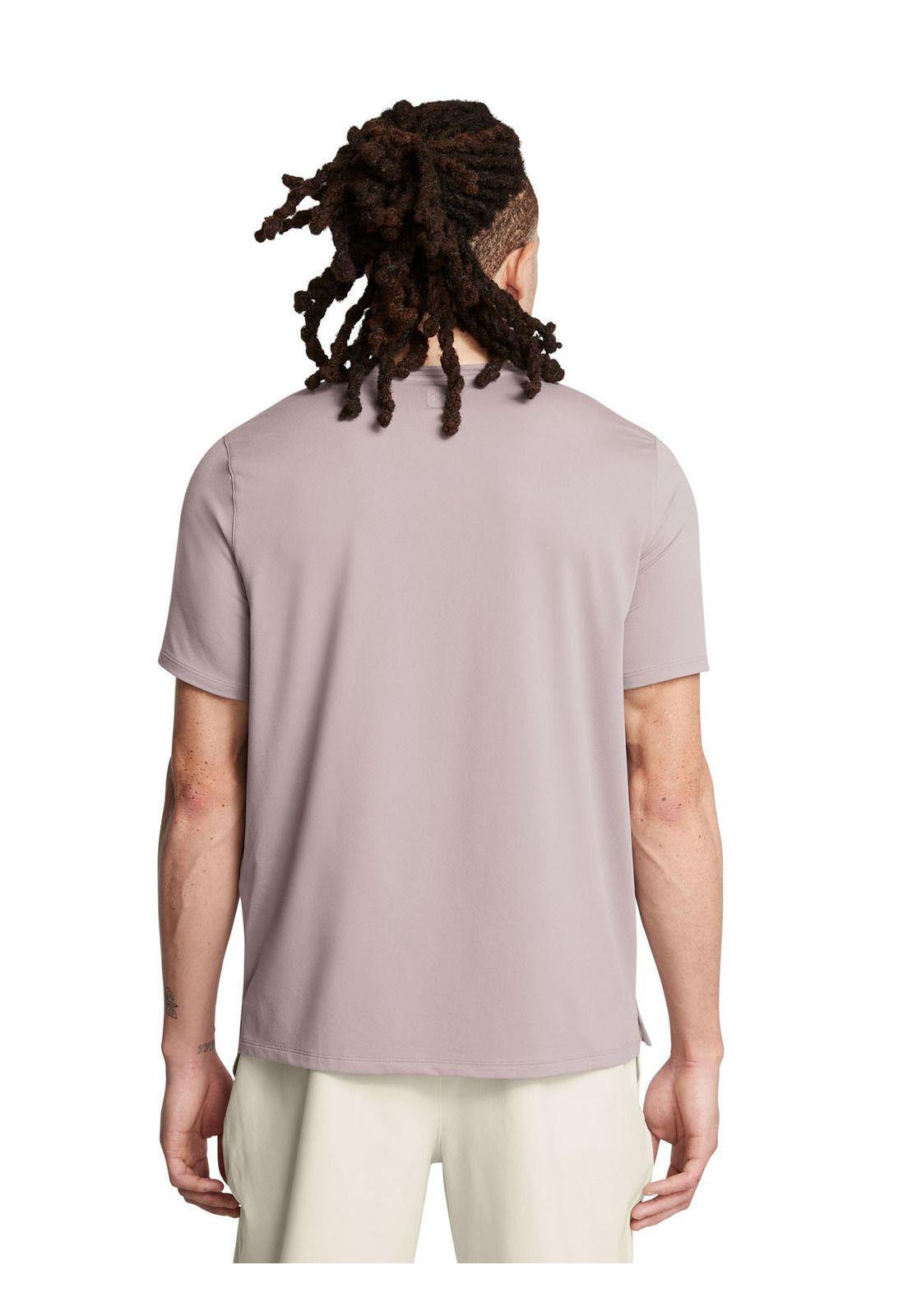 Polera manga corta Meridian hombre Gris-4