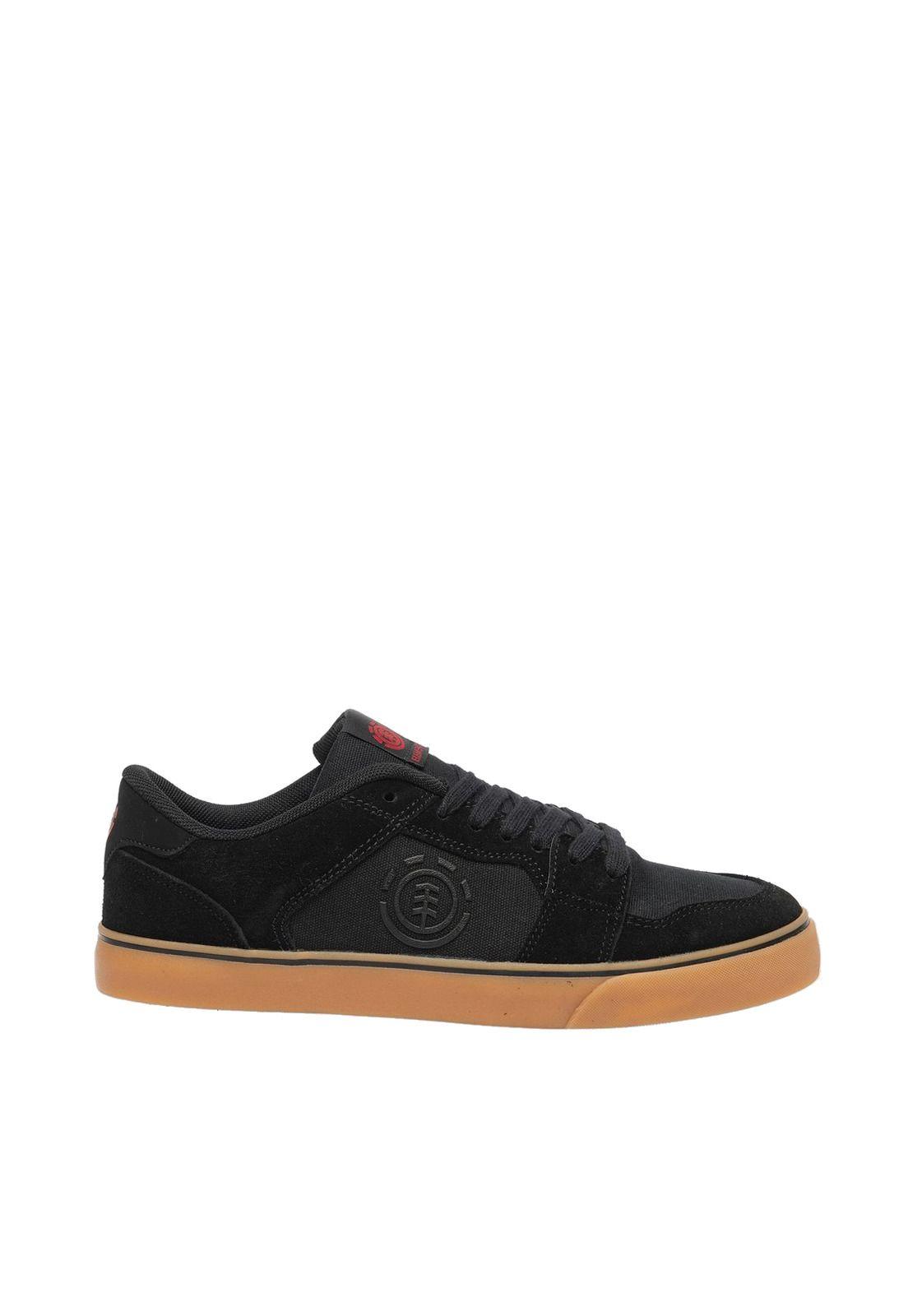 Zapatilla Cuero Heatley Negro Hombre-0