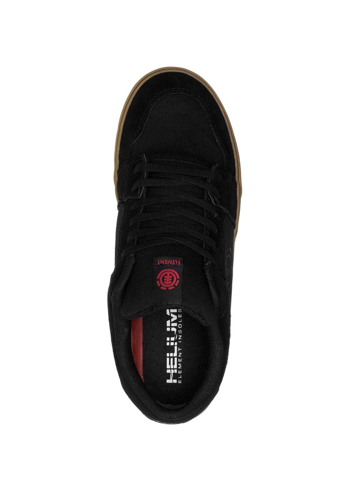 Zapatilla Cuero Heatley Negro Hombre-1