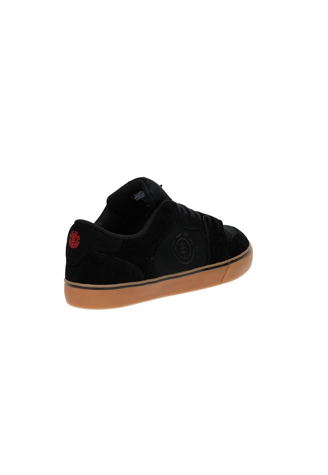 Zapatilla Cuero Heatley Negro Hombre-2