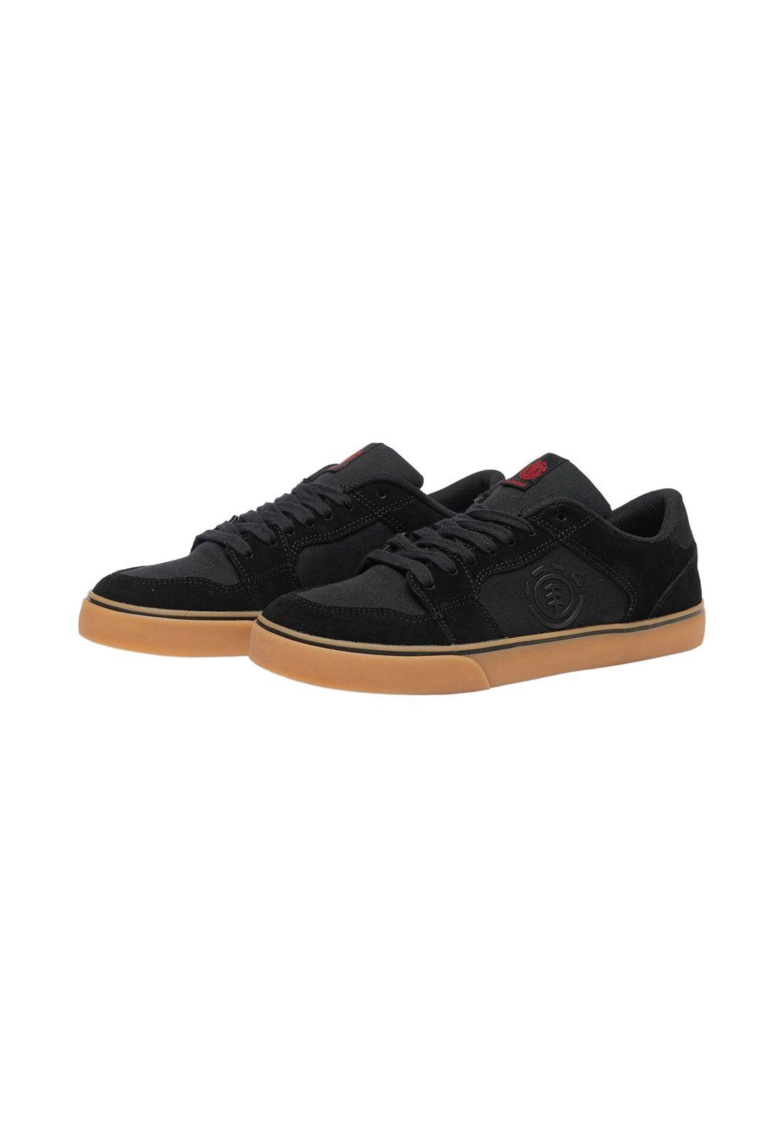 Zapatilla Cuero Heatley Negro Hombre-5