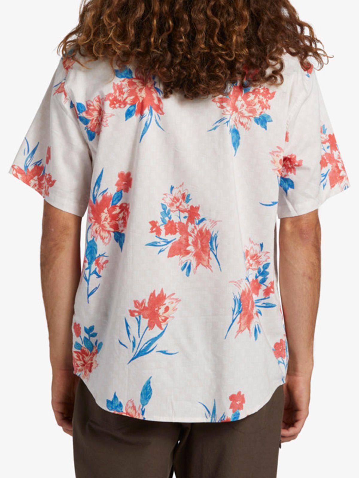 Camisa Hombre Sundays Flower Blanca-2