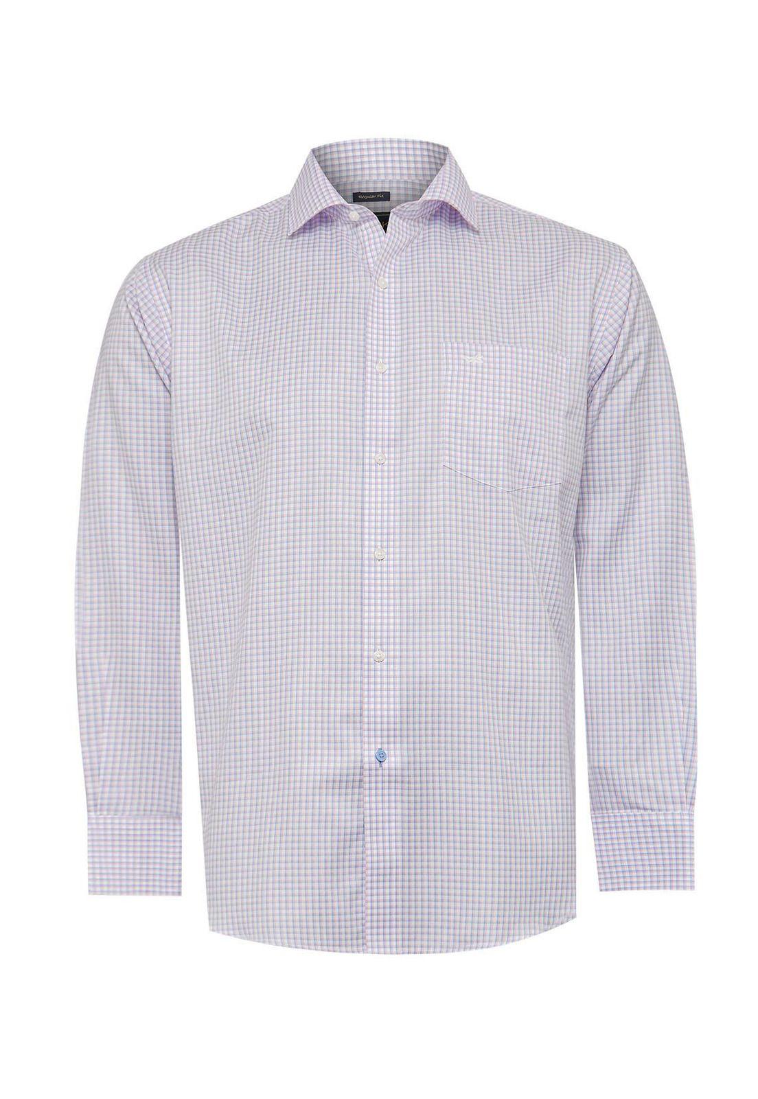 Camisa Cuello Italiano Hombre WF Blanco-1