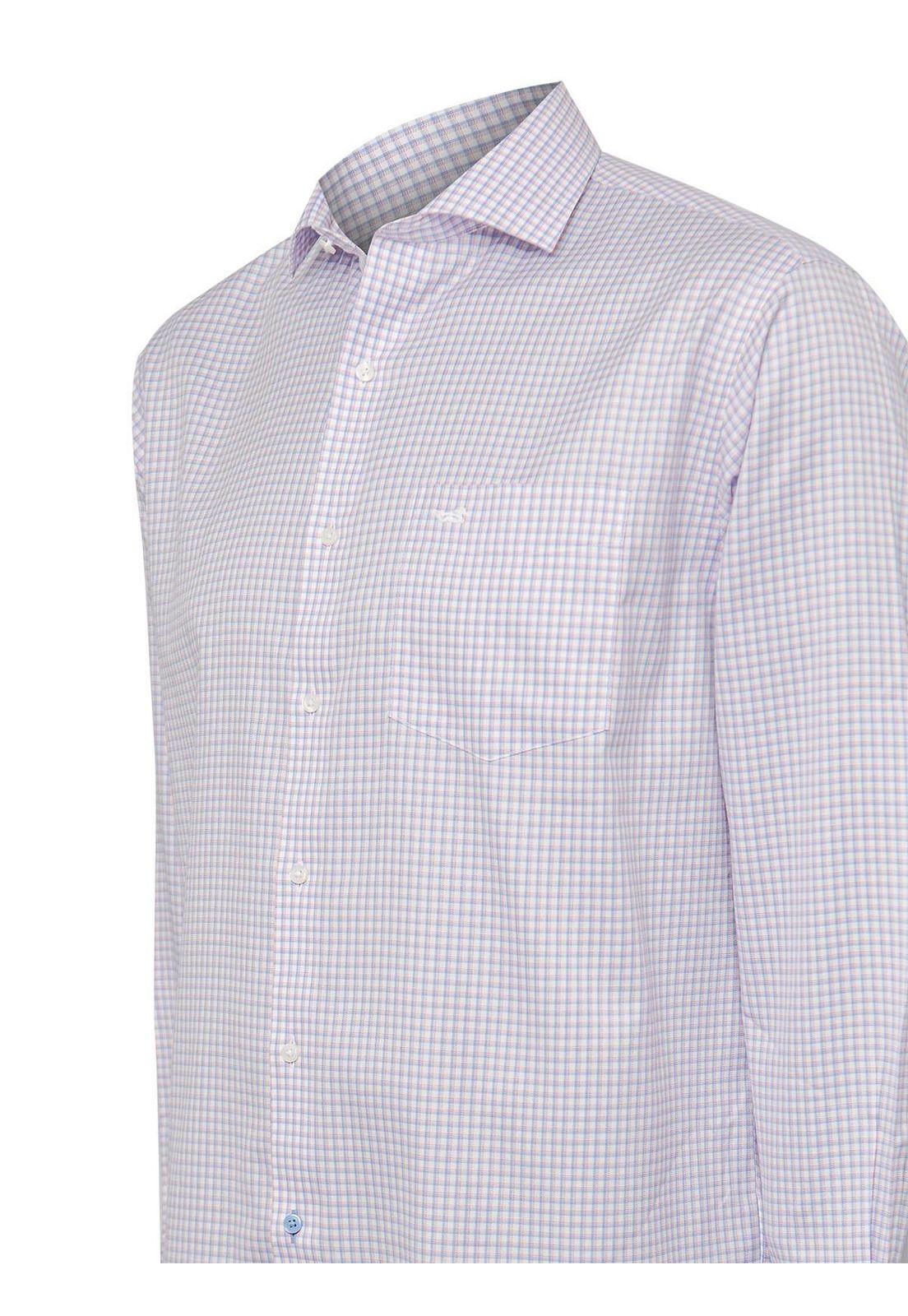 Camisa Cuello Italiano Hombre WF Blanco-4