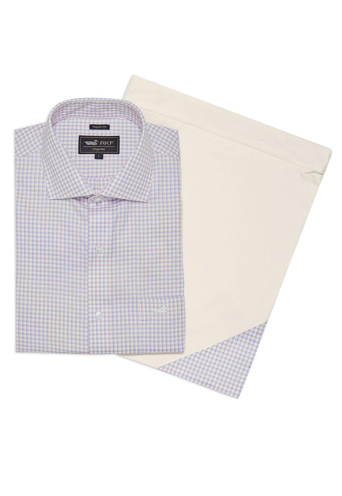 Camisa Cuello Italiano Hombre WF Blanco-5