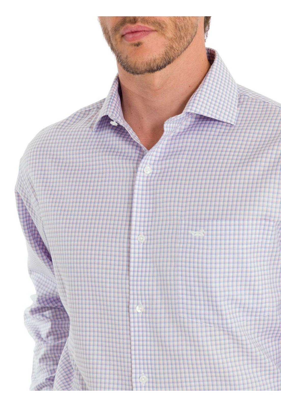 Camisa Cuello Italiano Hombre WF Blanco-9