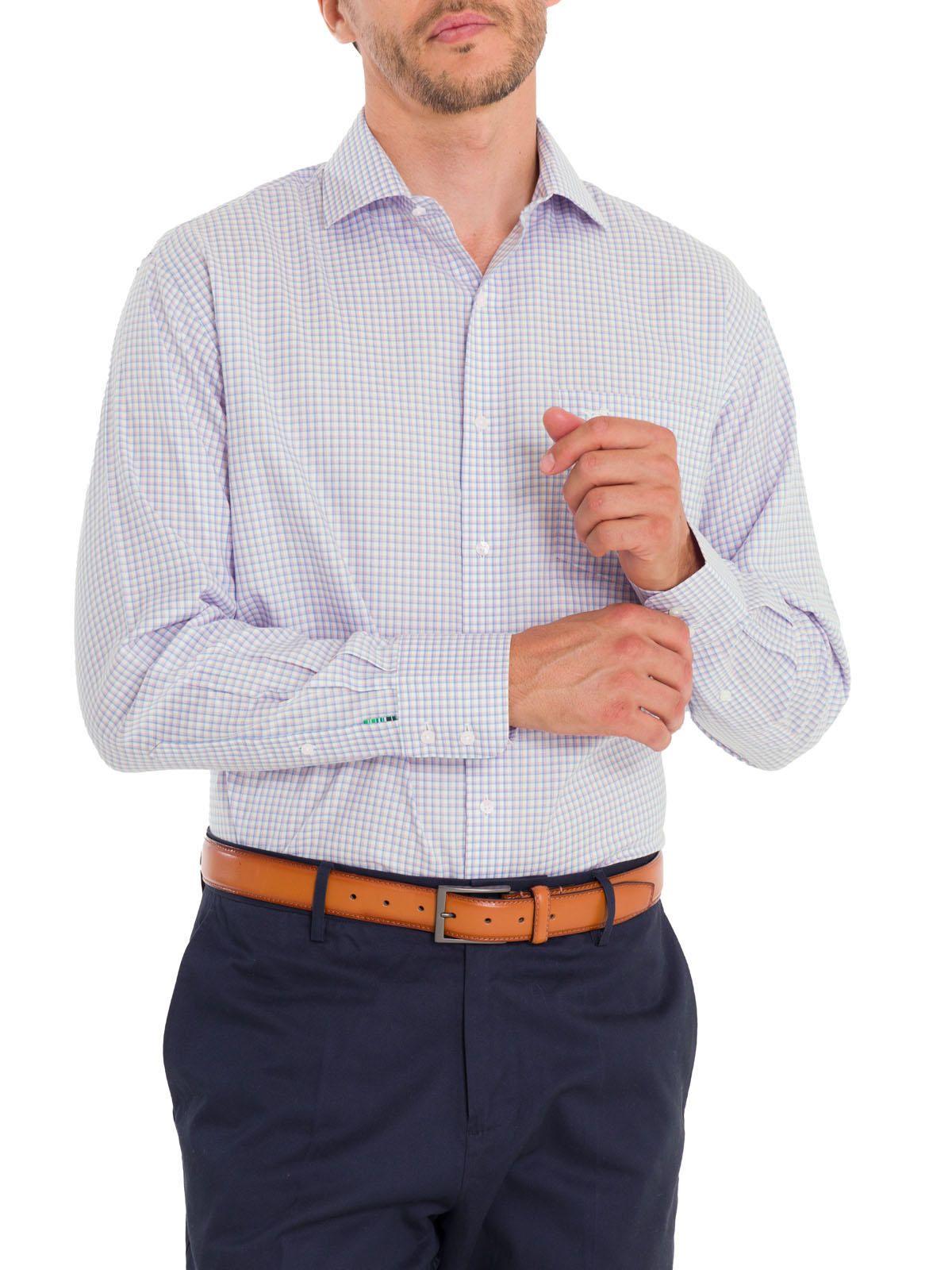 Camisa Cuello Italiano Hombre WF Blanco-6