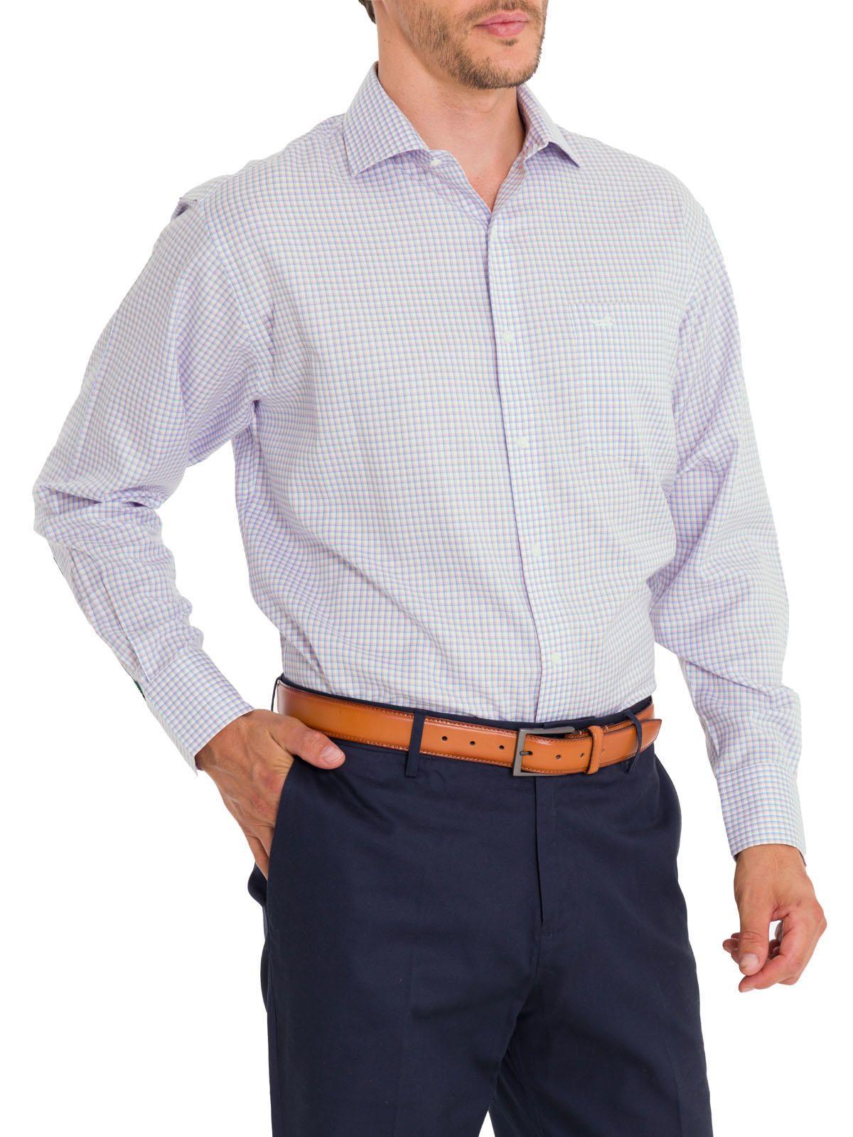 Camisa Cuello Italiano Hombre WF Blanco-7