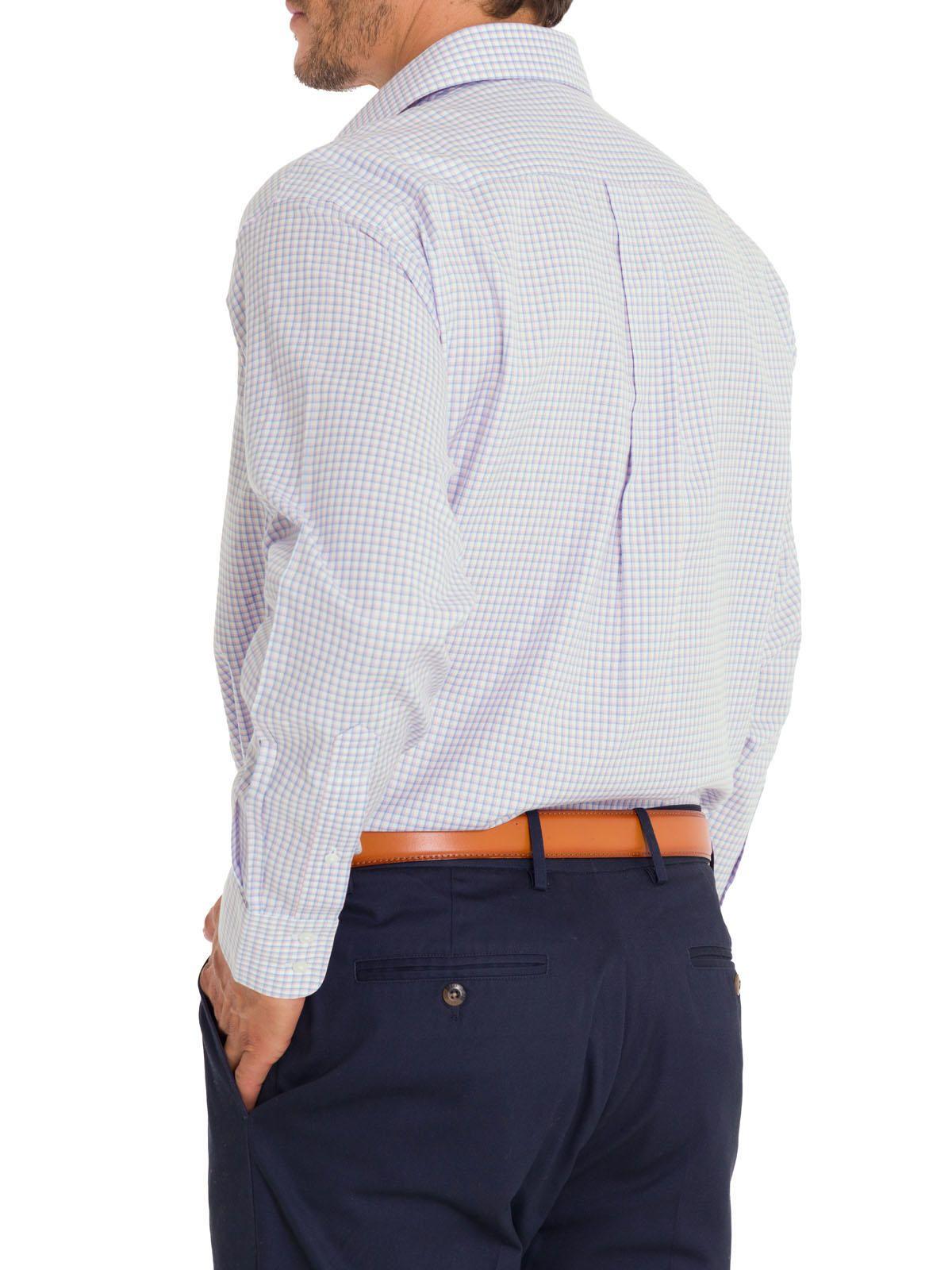 Camisa Cuello Italiano Hombre WF Blanco-8