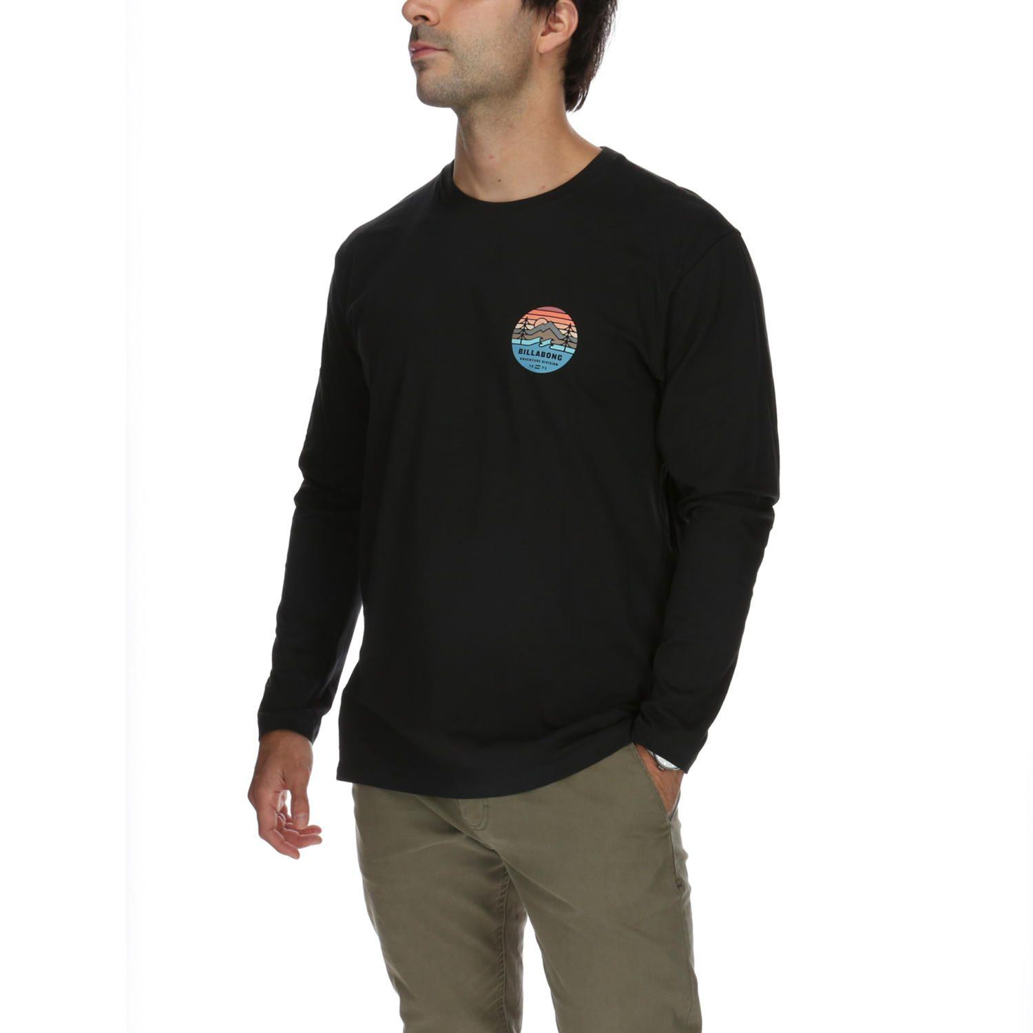 Polera M/L Hombre Twin Pines Ls Negro Billabong-0