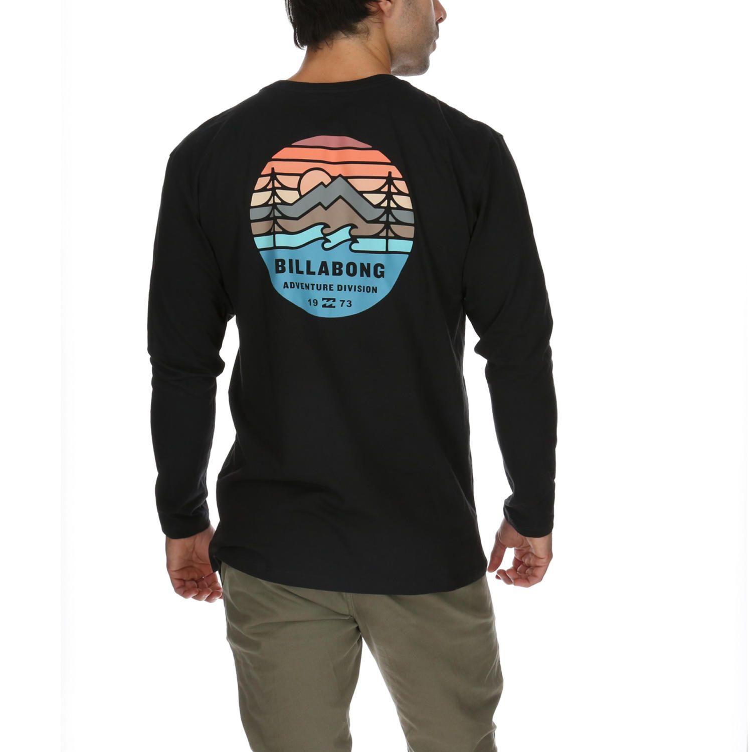 Polera M/L Hombre Twin Pines Ls Negro Billabong-2