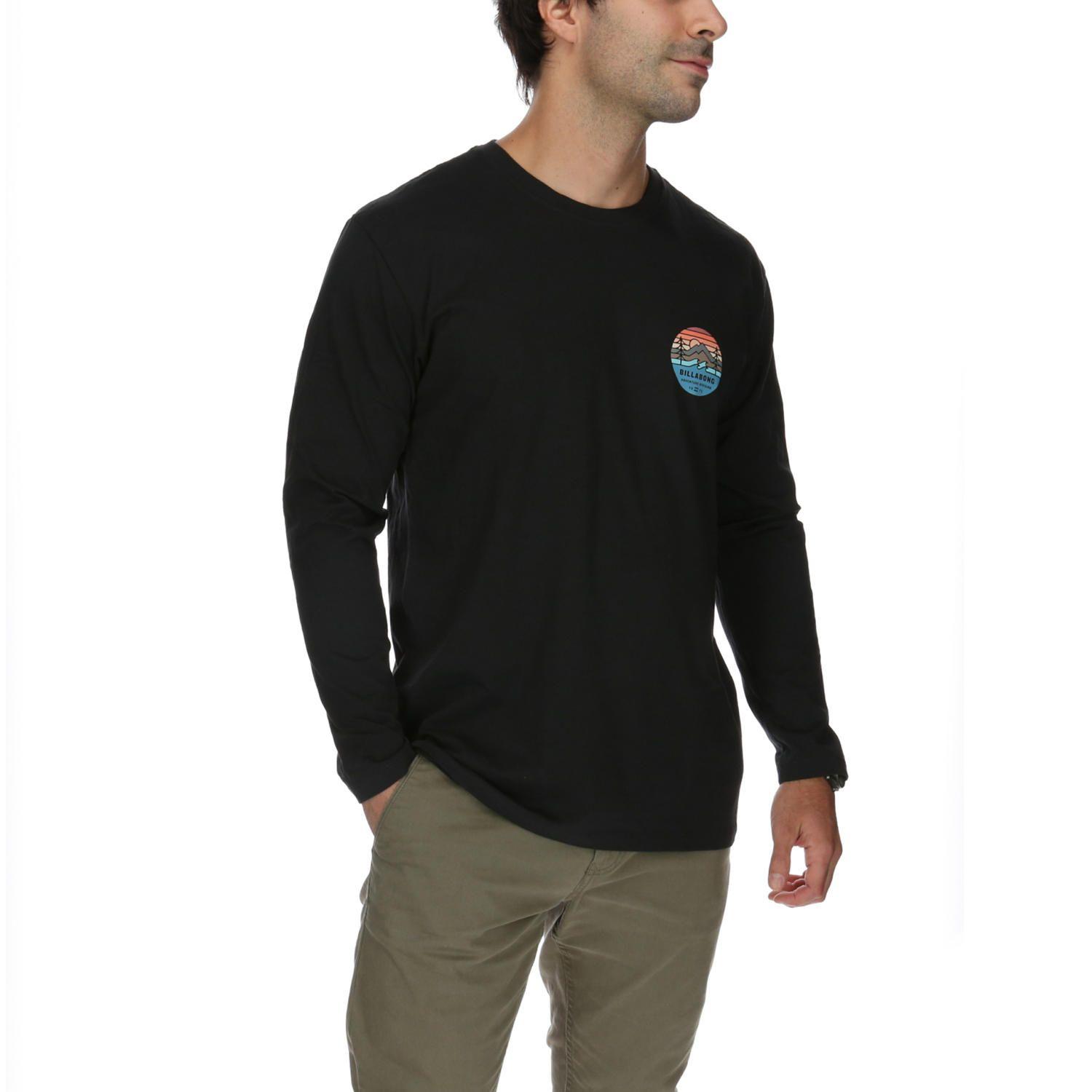 Polera M/L Hombre Twin Pines Ls Negro Billabong-3