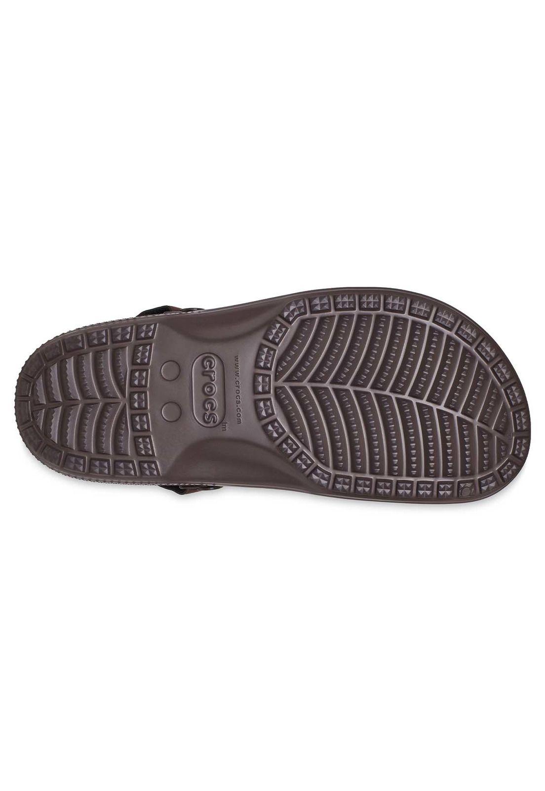 Zueco Crocs Hombre Yukon Vista Ii M Café-5