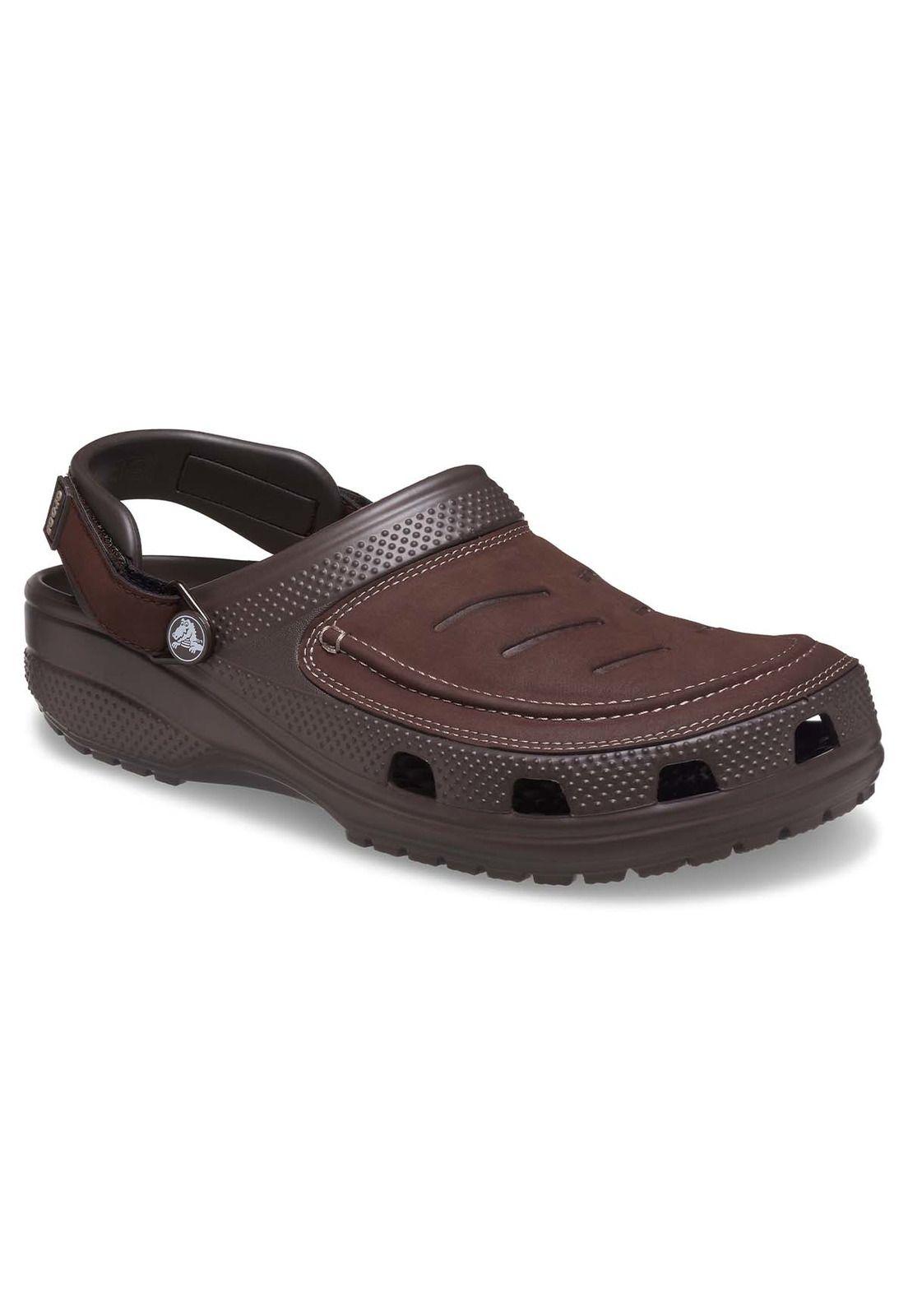 Zueco Crocs Hombre Yukon Vista Ii M Café-6