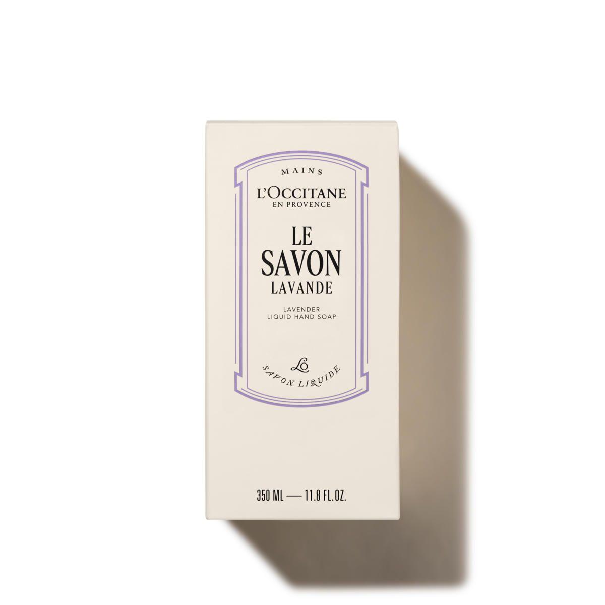 Jabon Líquido de Manos Lavanda Vidrio 350 ml-2
