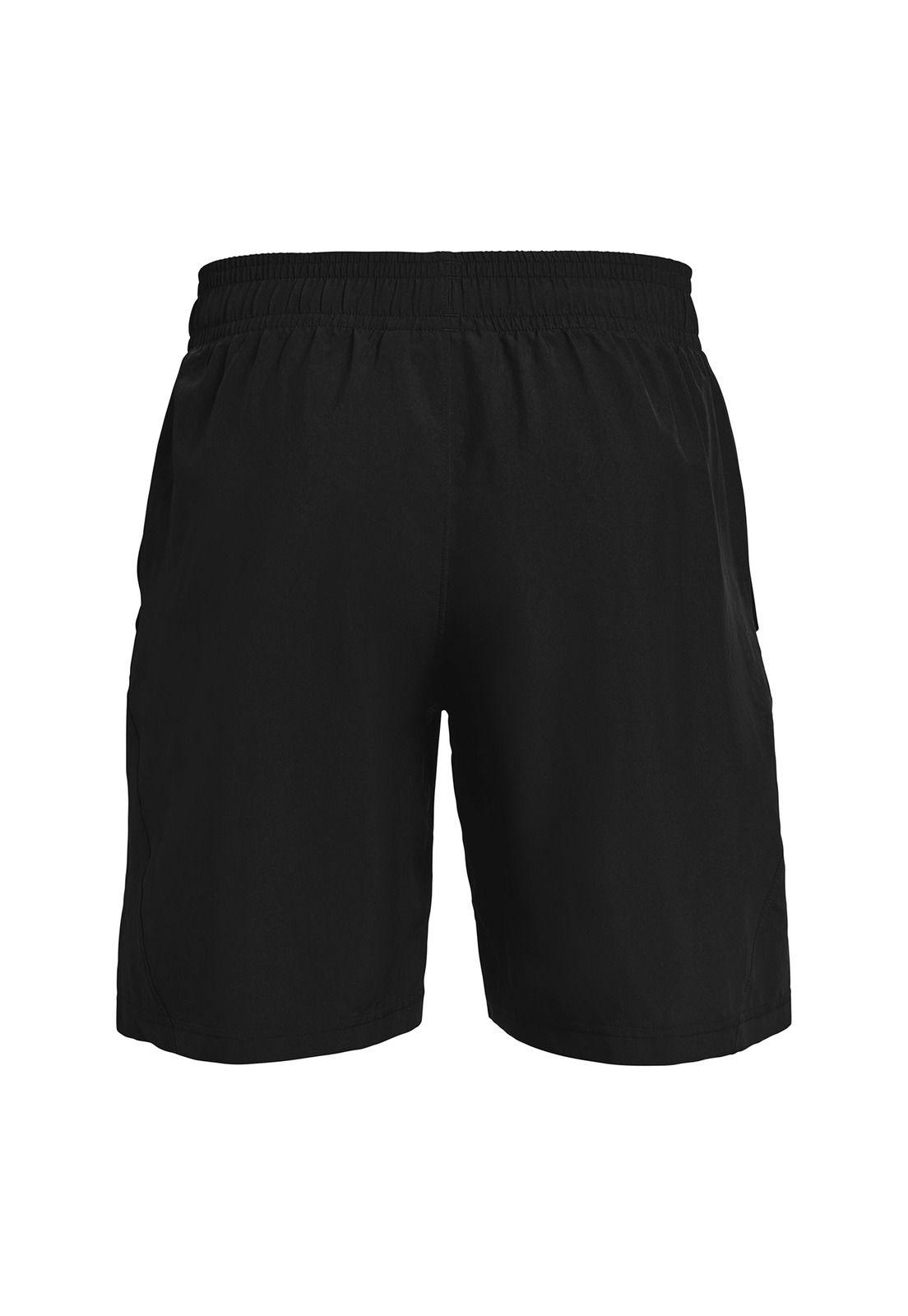 Short Hombre Ua Woven Graphic Wm Negro-1