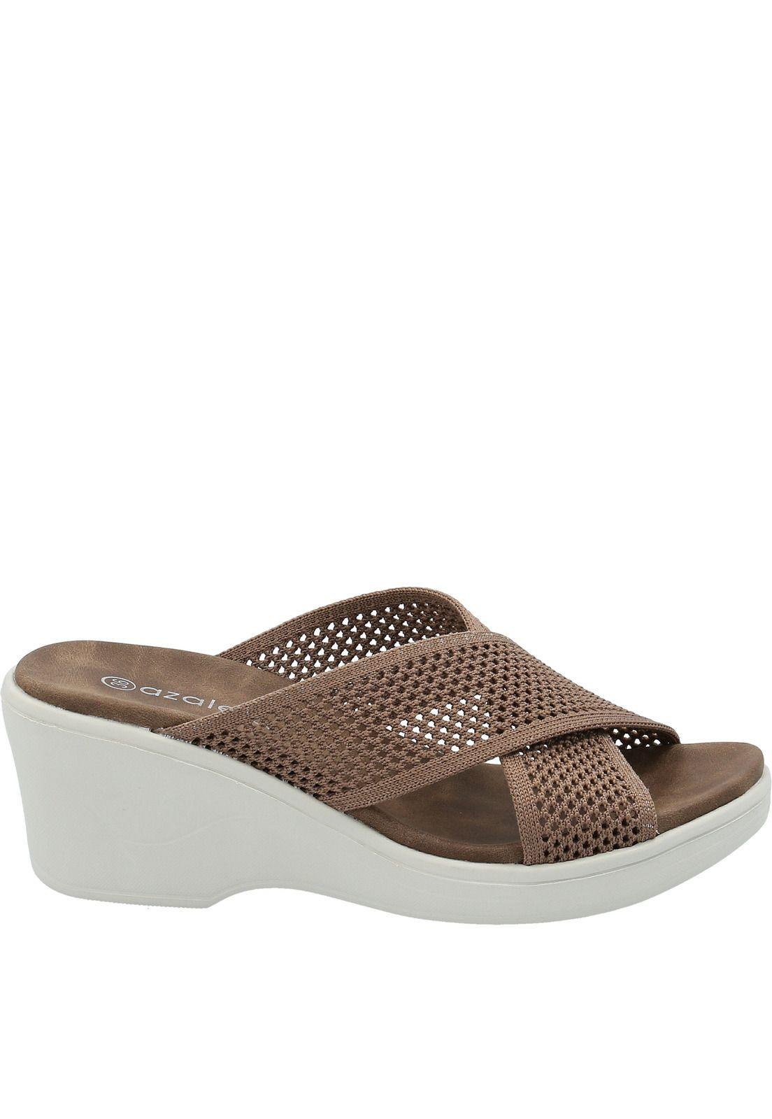 Sandalia Mujer Gluck Taupe-1