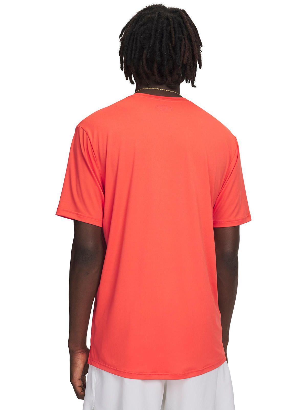 Polera M/C UA Vanish Energy Rojo Hombre-1