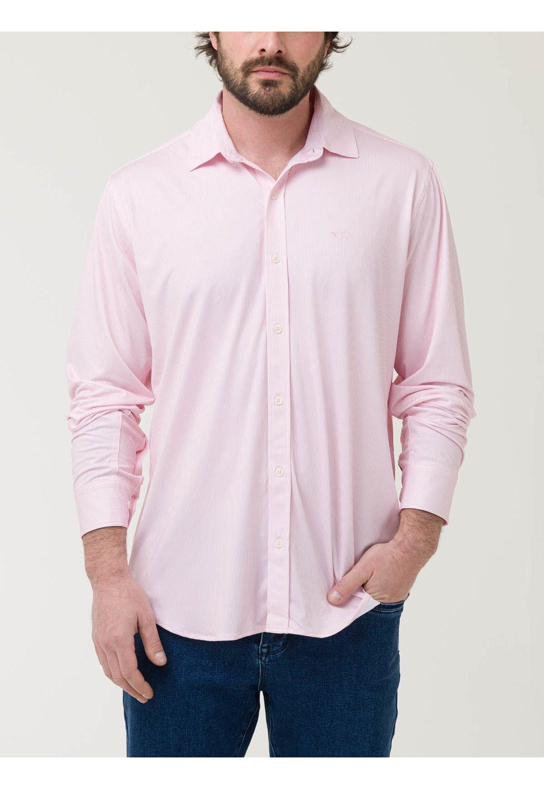 Camisa Fibras Recicladas Hombre Sports Naranjo-4