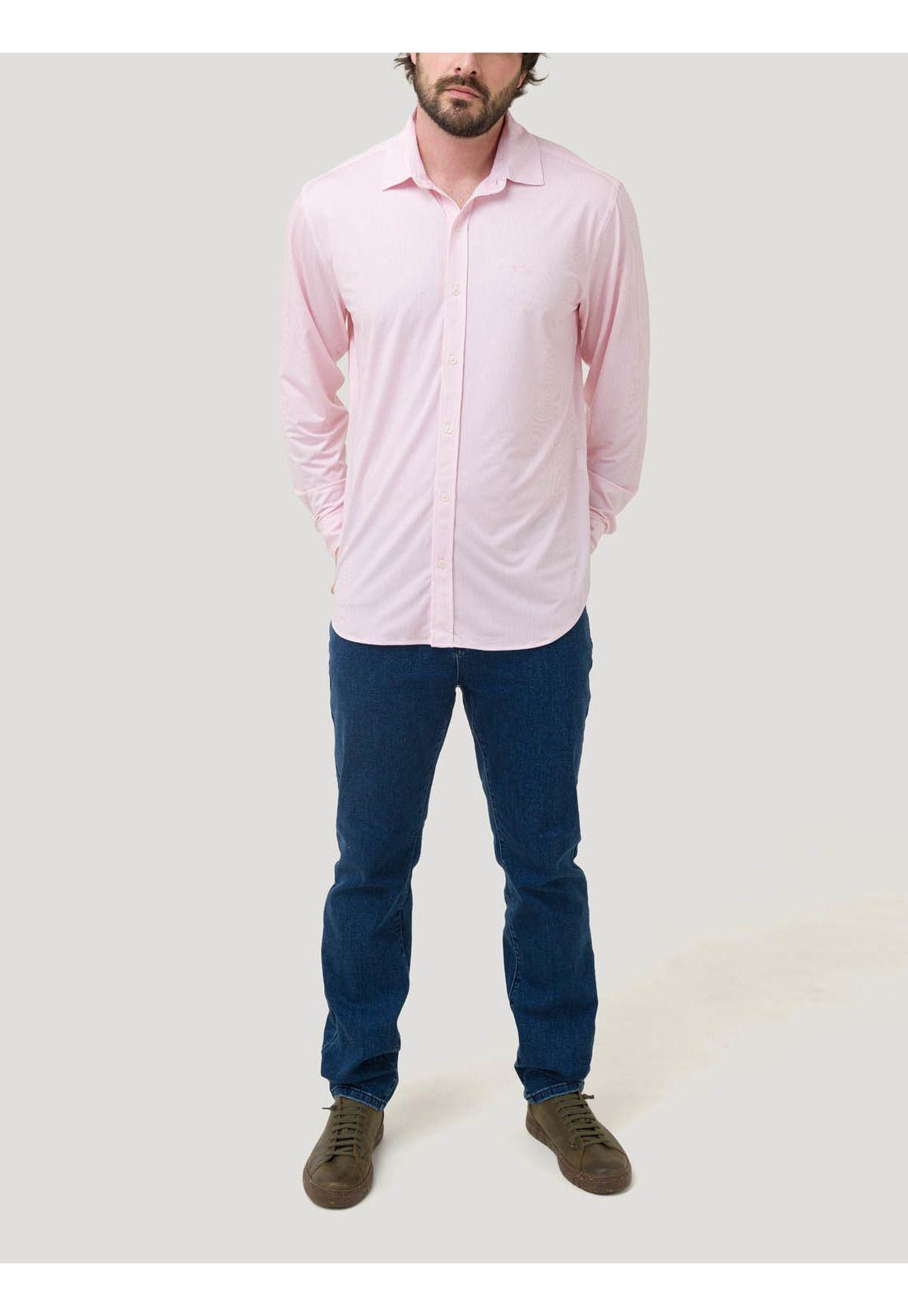 Camisa Fibras Recicladas Hombre Sports Naranjo-8