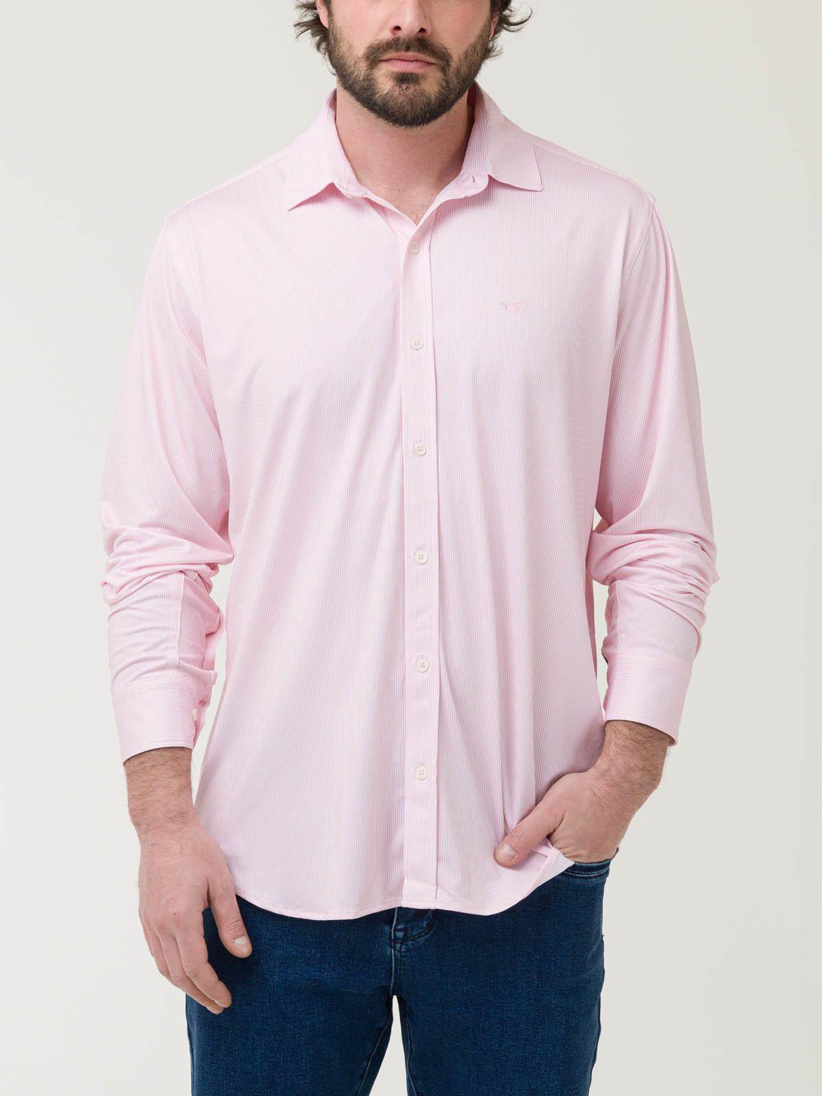 Camisa Fibras Recicladas Hombre Sports Naranjo-4