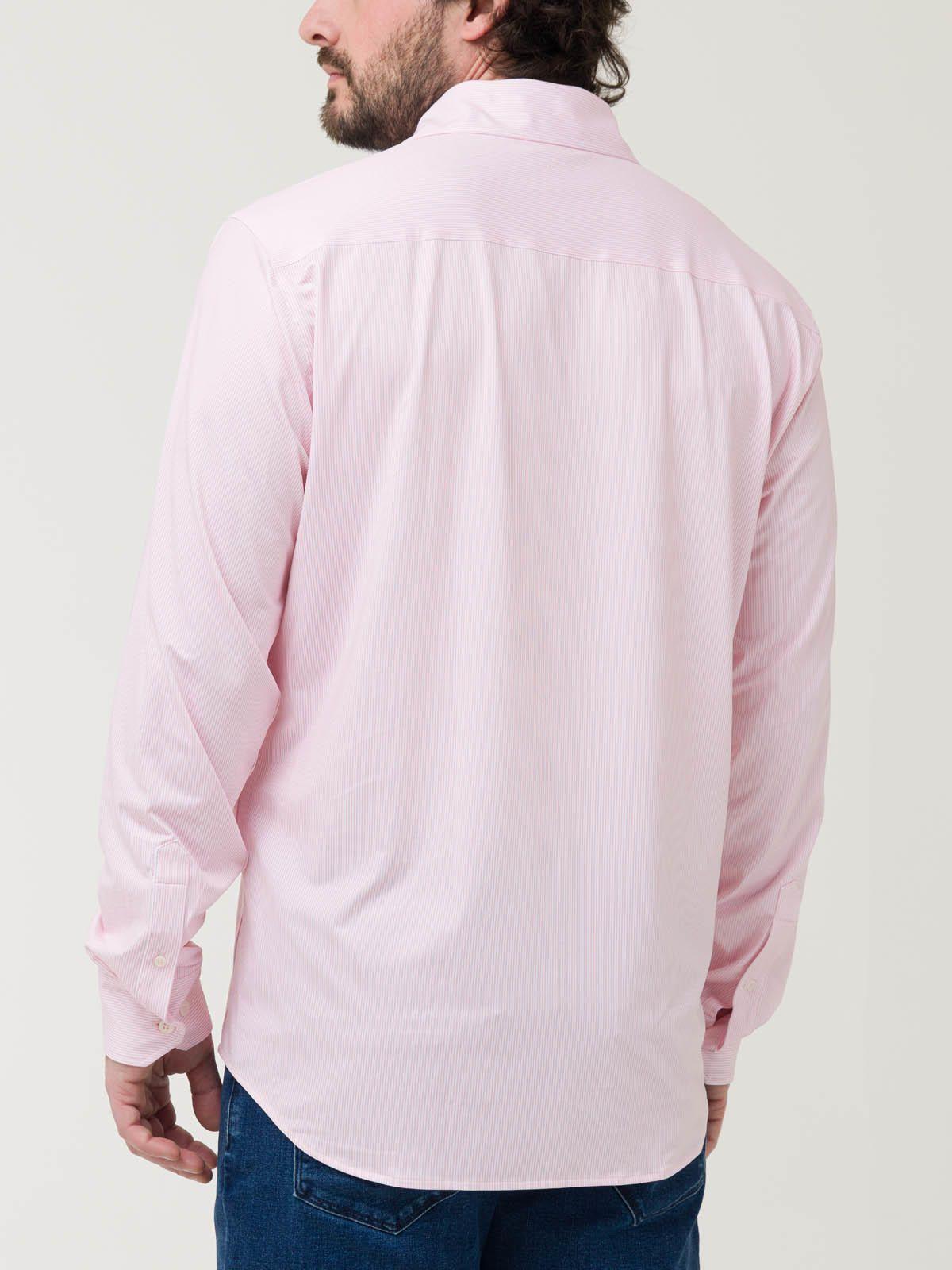 Camisa Fibras Recicladas Hombre Sports Naranjo-6