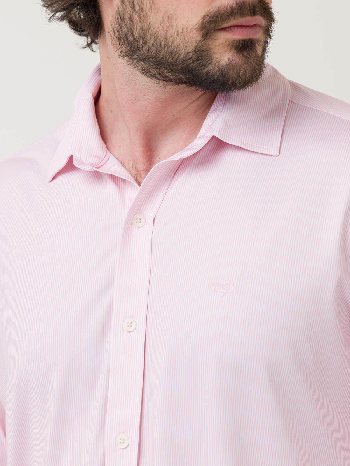 Camisa Fibras Recicladas Hombre Sports Naranjo-7