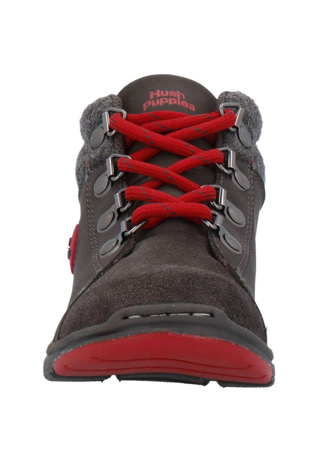 Botin Cuero Niño Creek Gris-2