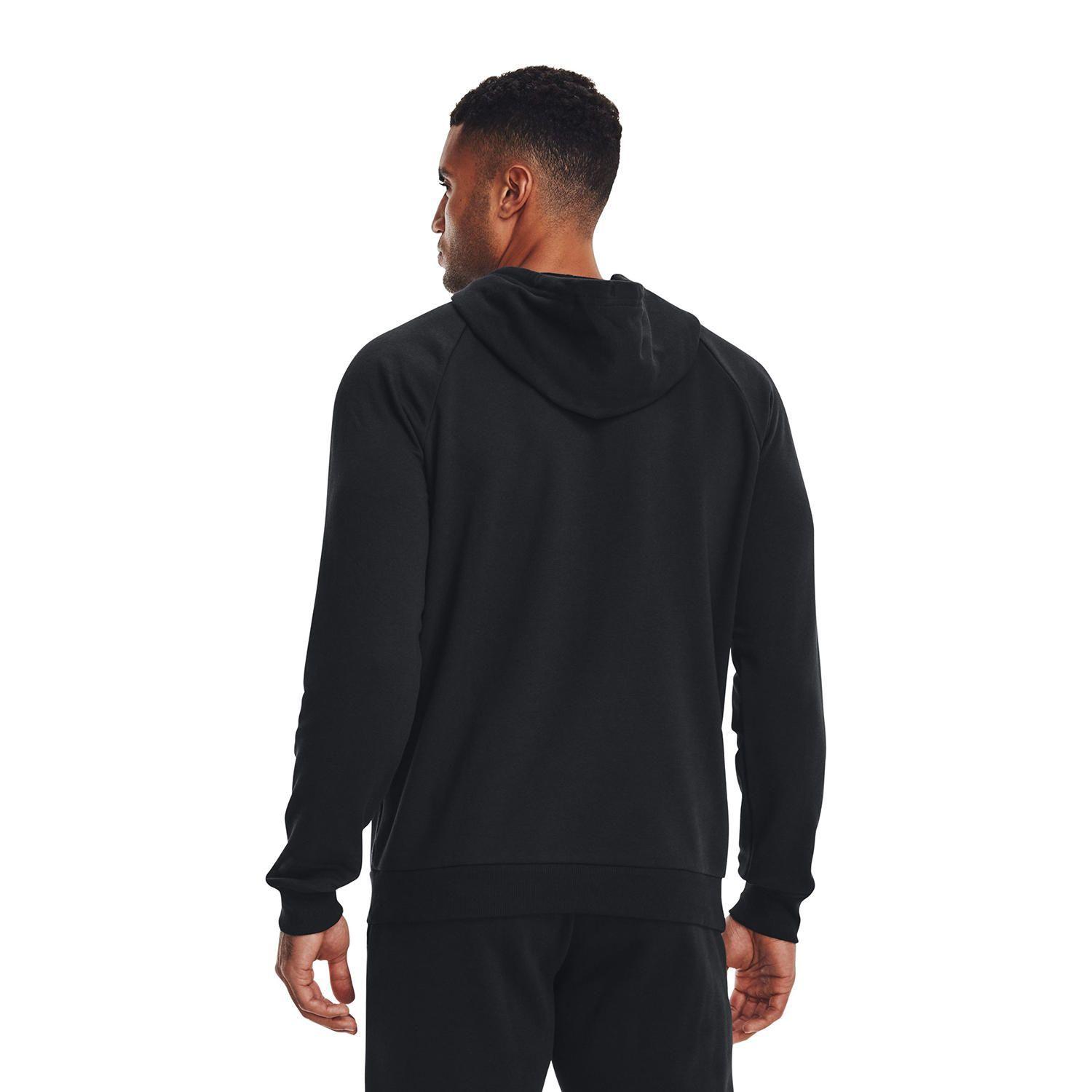 Polerón Rvl Fleece Lockup Hd Negro Hombre-4