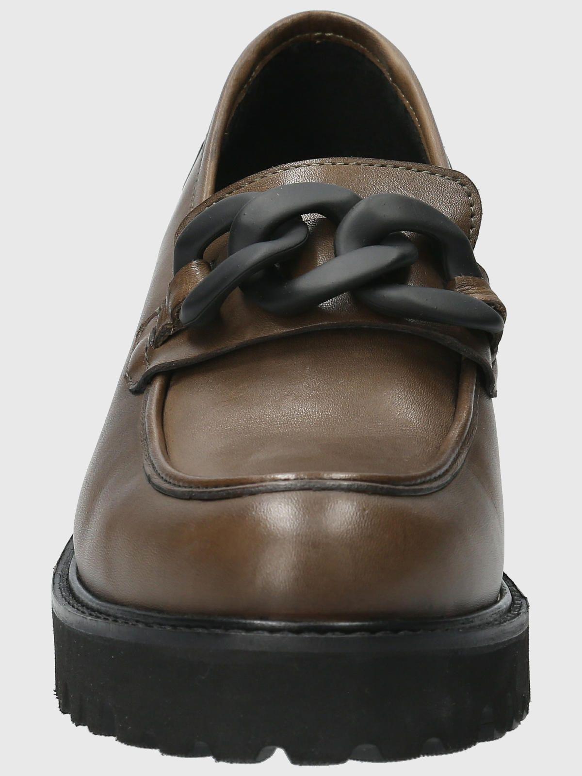 Mocasín Cuero Mujer Billie Verde-3