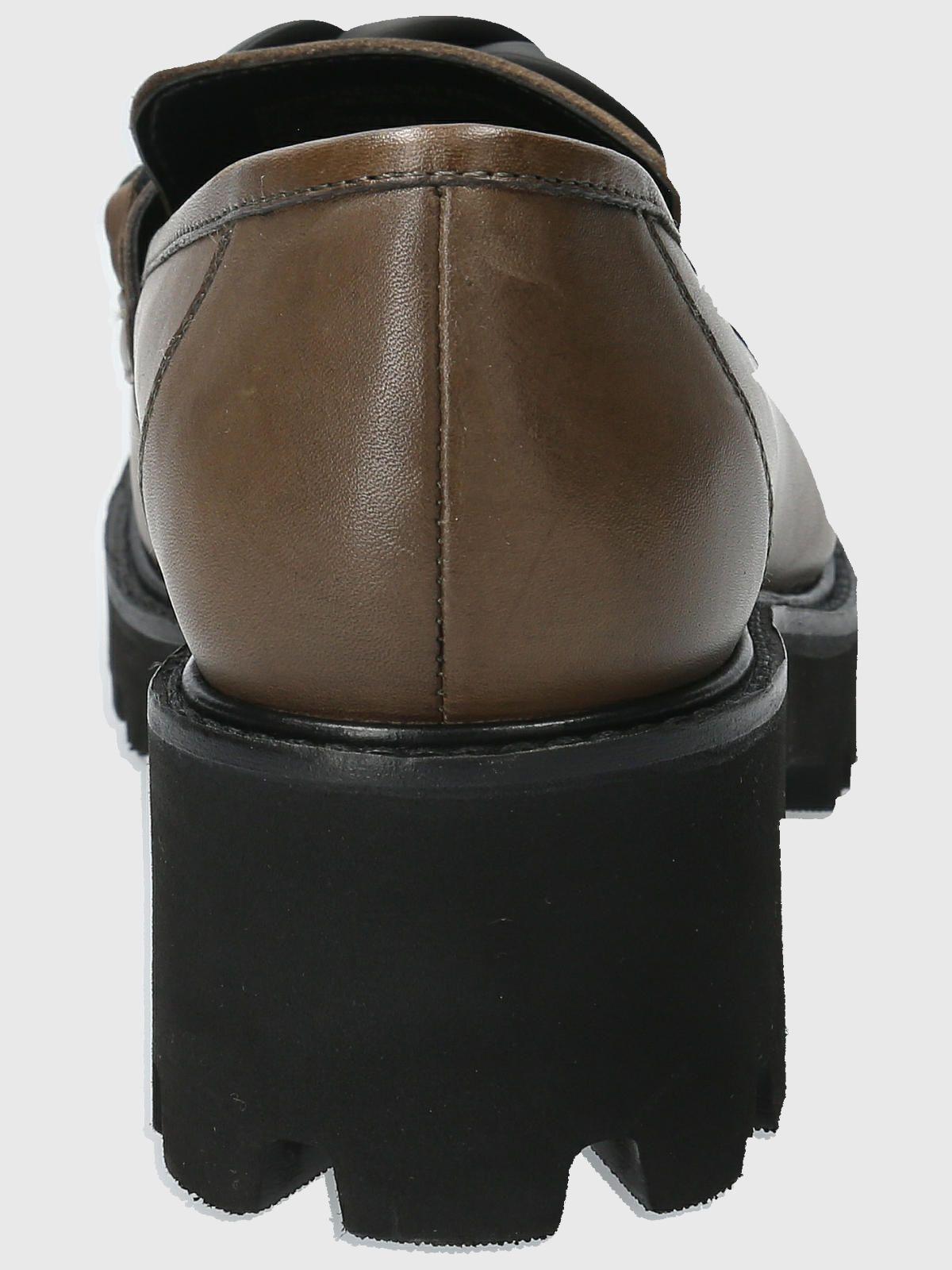 Mocasín Cuero Mujer Billie Verde-6