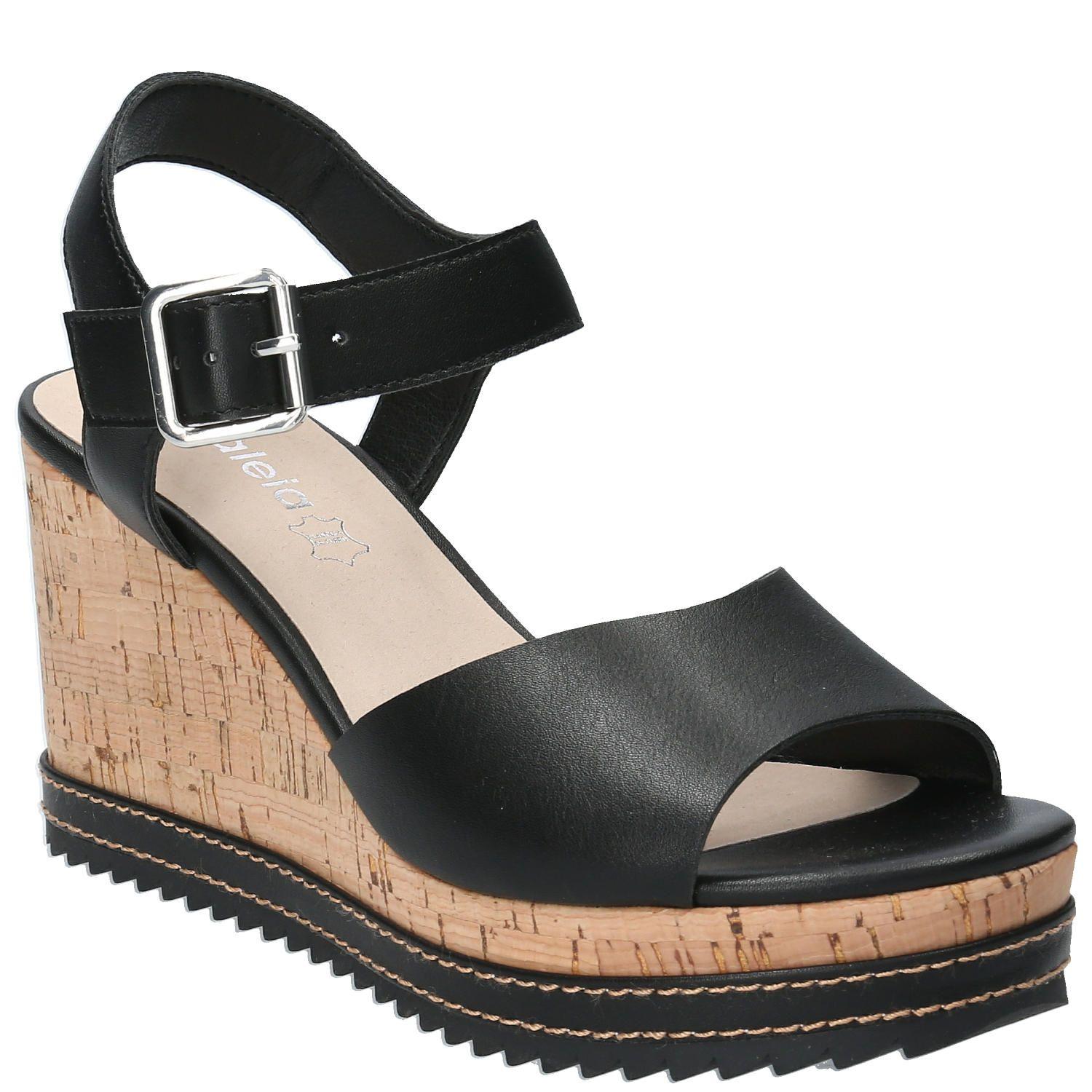 Sandalia Harmony Negro Mujer-0