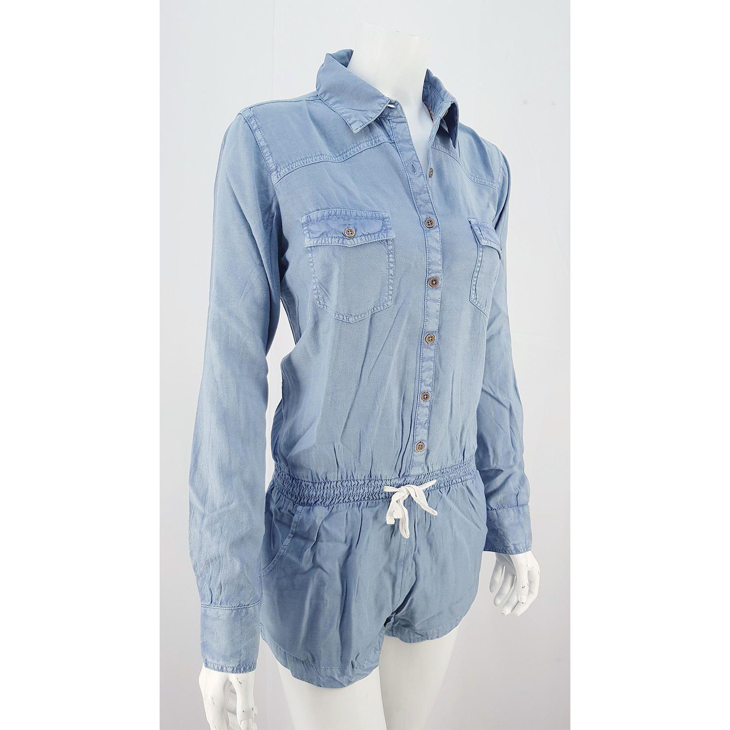 Enterito Mujer Poppy Romper Azul Element-1