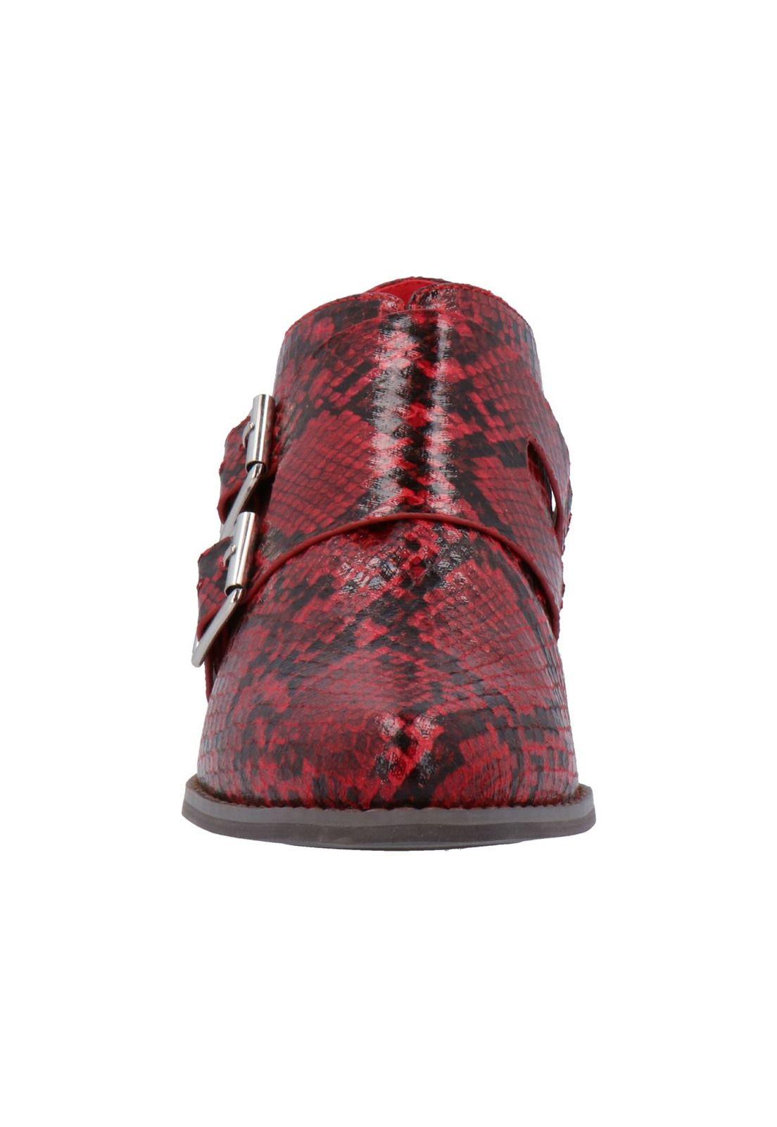 Botín Nicoletta Rojo-2