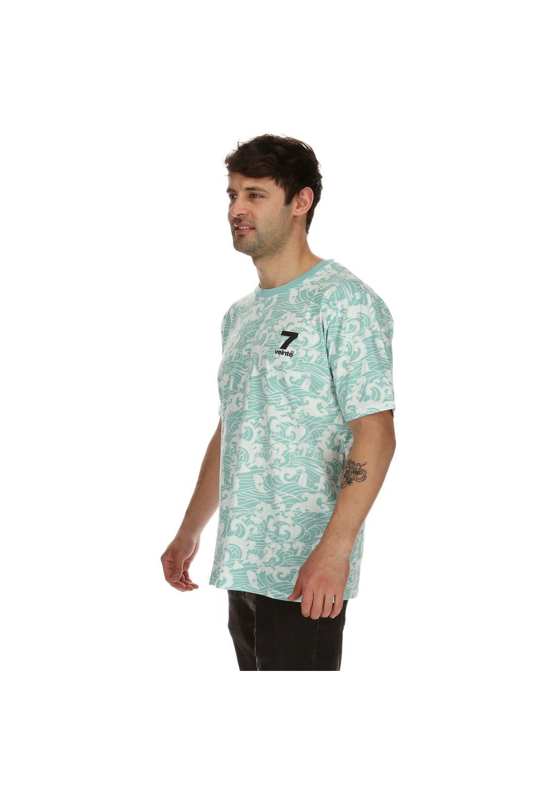 Polera M/C Hombre Marinera Ss Multicolor 7Veinte-1