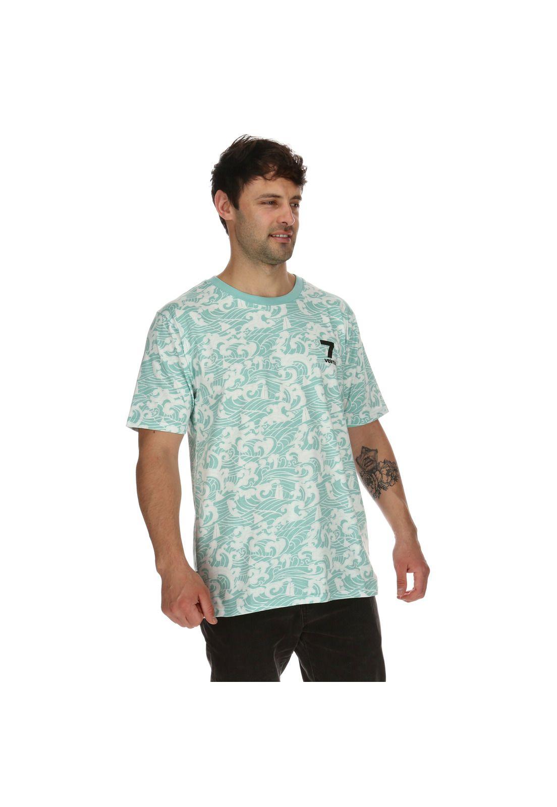 Polera M/C Hombre Marinera Ss Multicolor 7Veinte-3