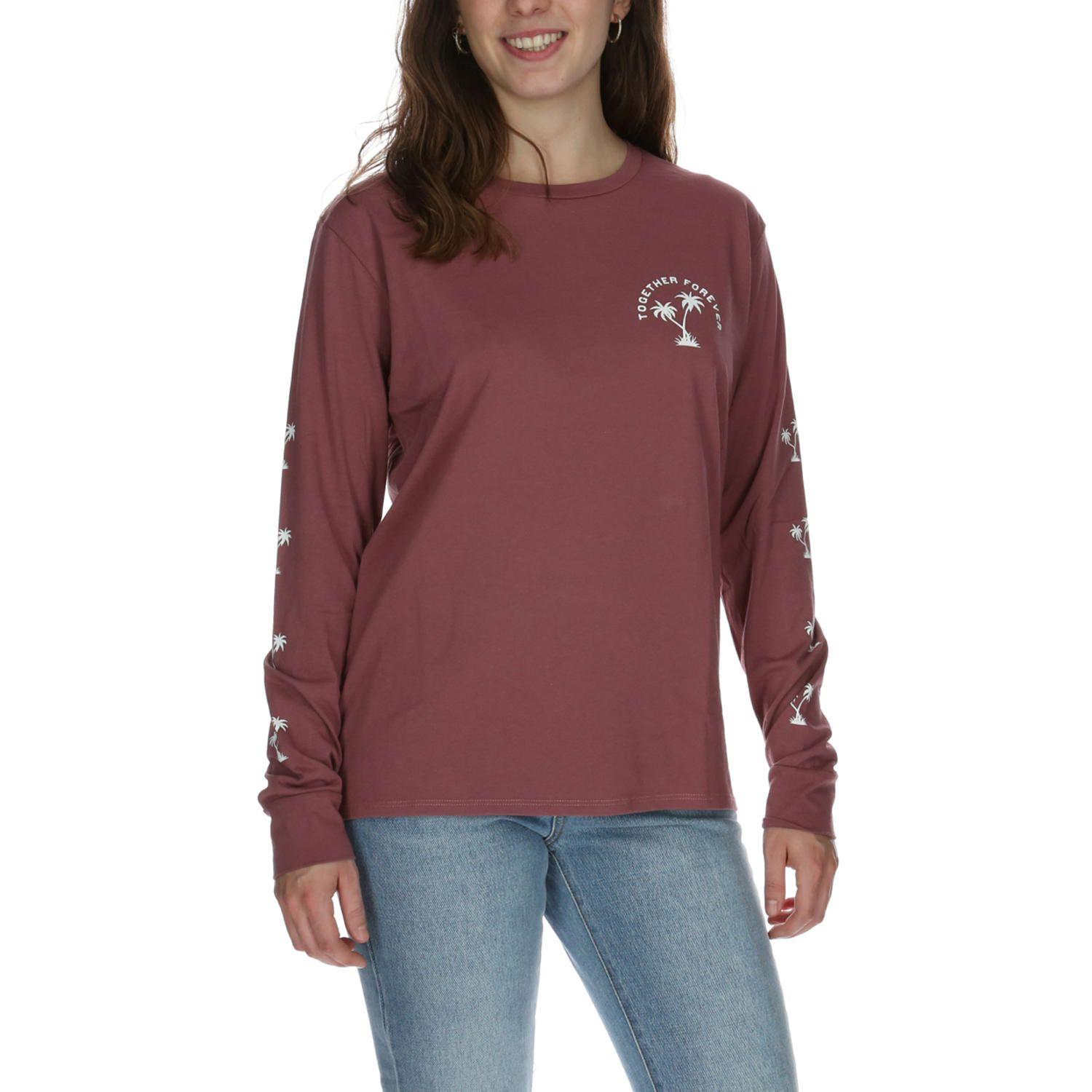 Polera M/L Mujer Together Forever Ls Lic Rosa Billabong-0