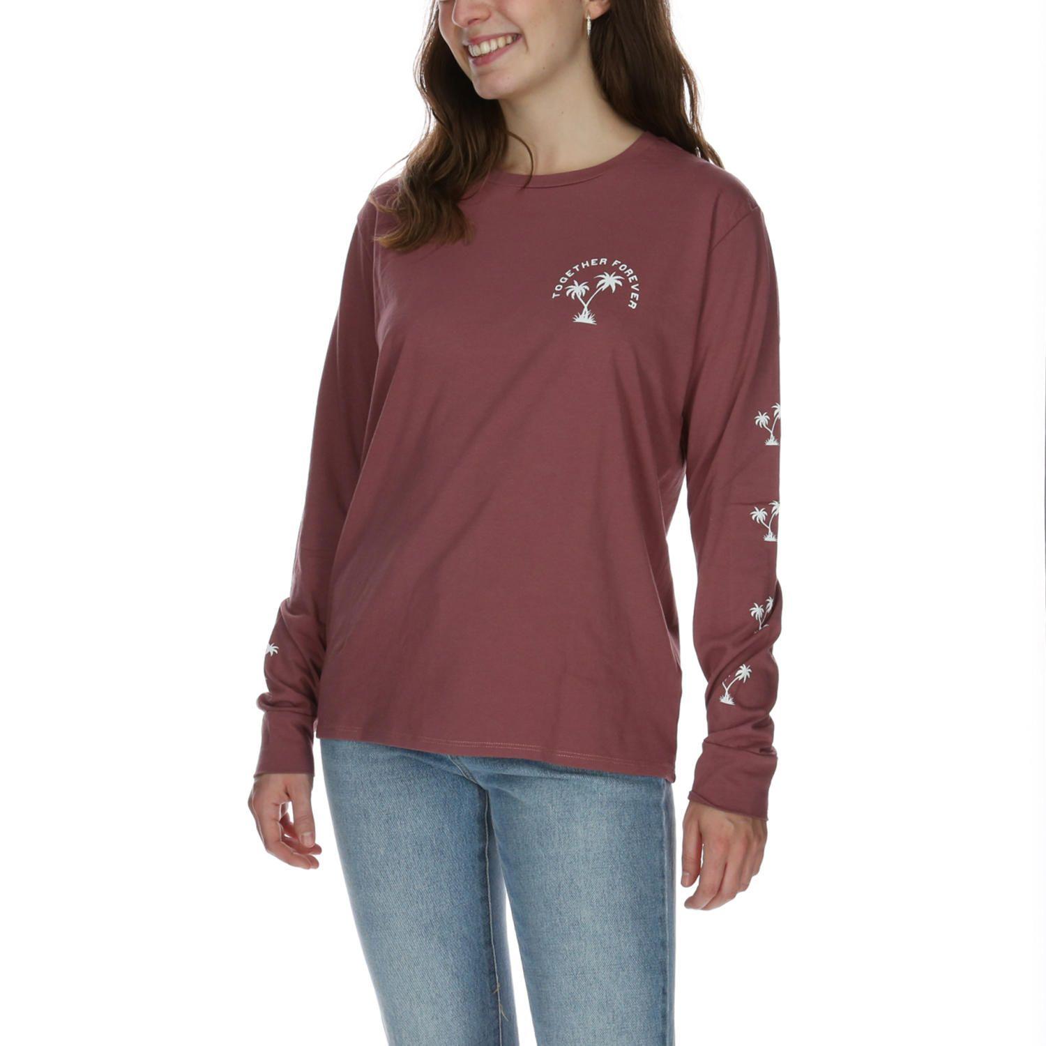 Polera M/L Mujer Together Forever Ls Lic Rosa Billabong-1