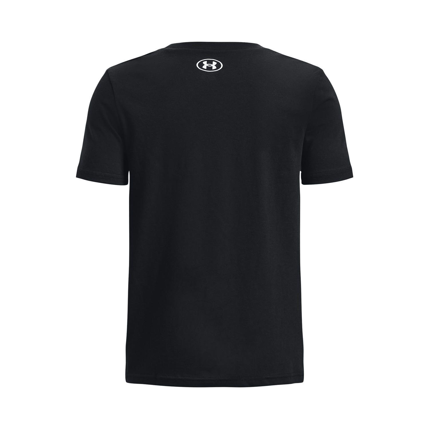 Polera M/C Training Box Logo Camo Negro Niño-1
