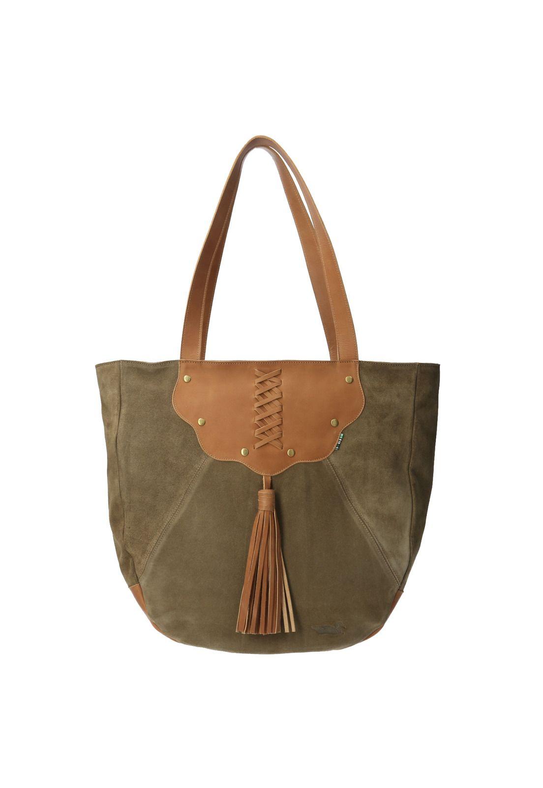 Cartera Cuero Mujer Mariani Tote Verde-0