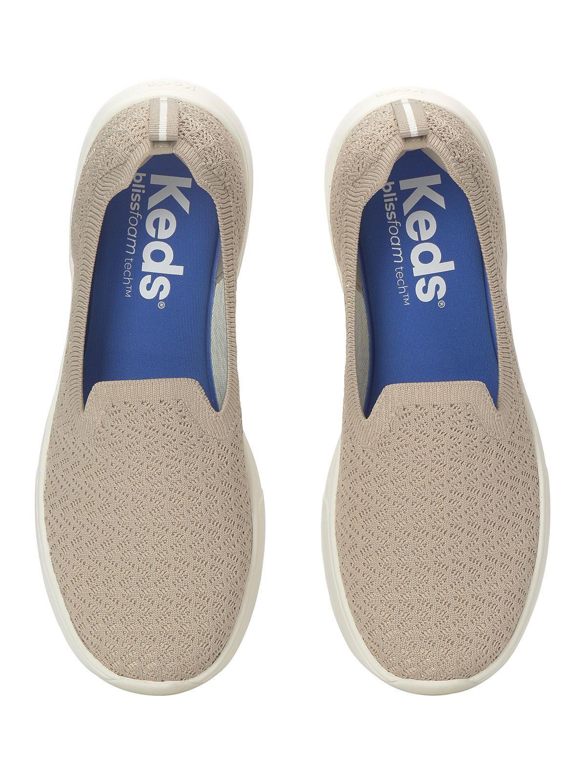 Zapatilla Textil Mujer Blisswalk Loafer Taupe-4