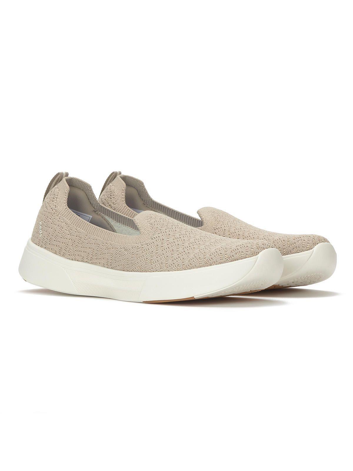 Zapatilla Textil Mujer Blisswalk Loafer Taupe-3