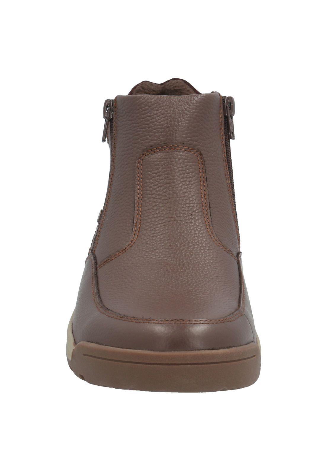 Botin Cuero Hombre Chief Marrón-2