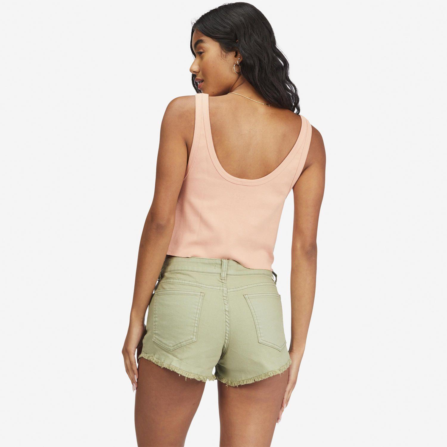 Short Mujer Buttoned Up J Dnst Verde-1