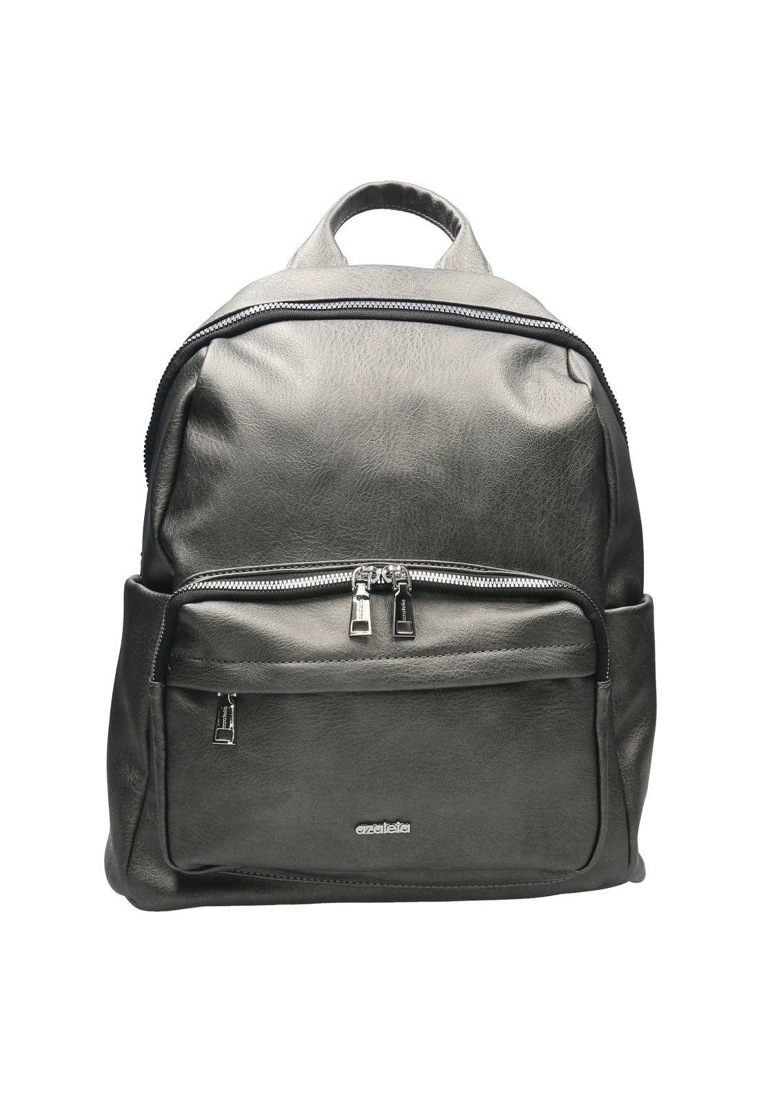 Mochila Mujer Donny Back Plateado-0