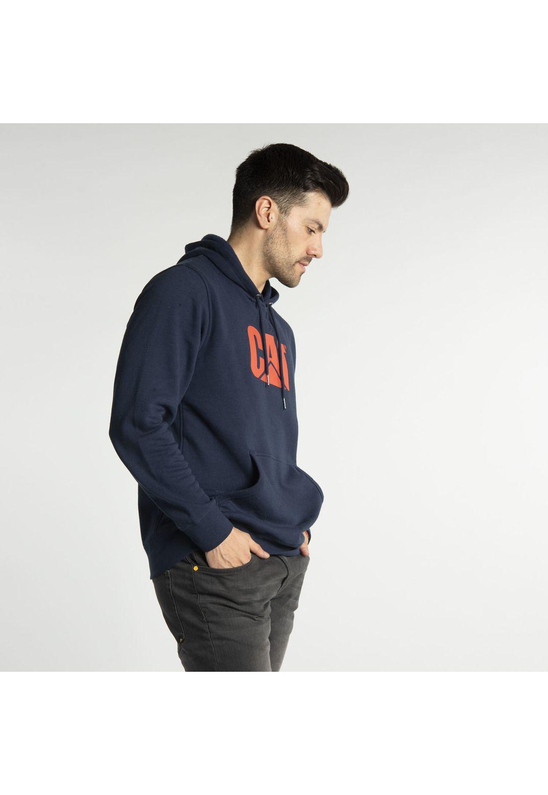 Polerón Hombre Found Pullover Hoode Azul Marino-1