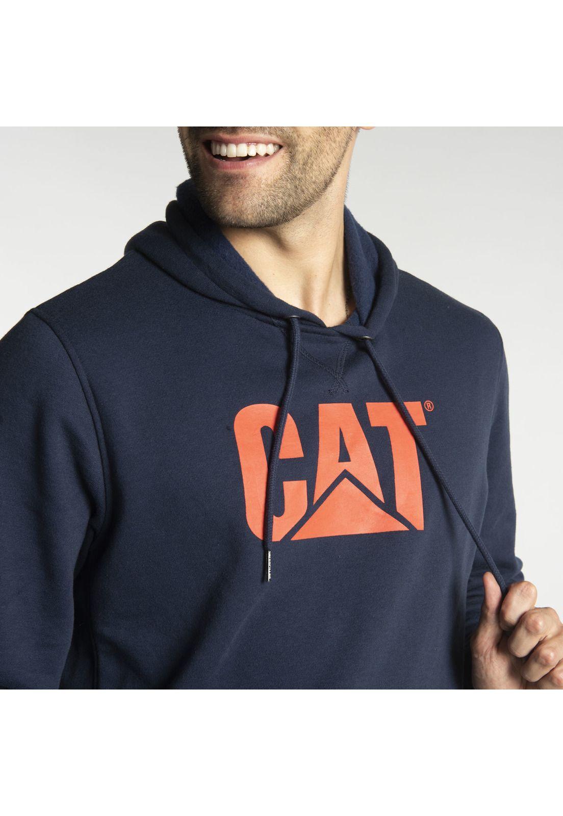 Polerón Hombre Found Pullover Hoode Azul Marino-3
